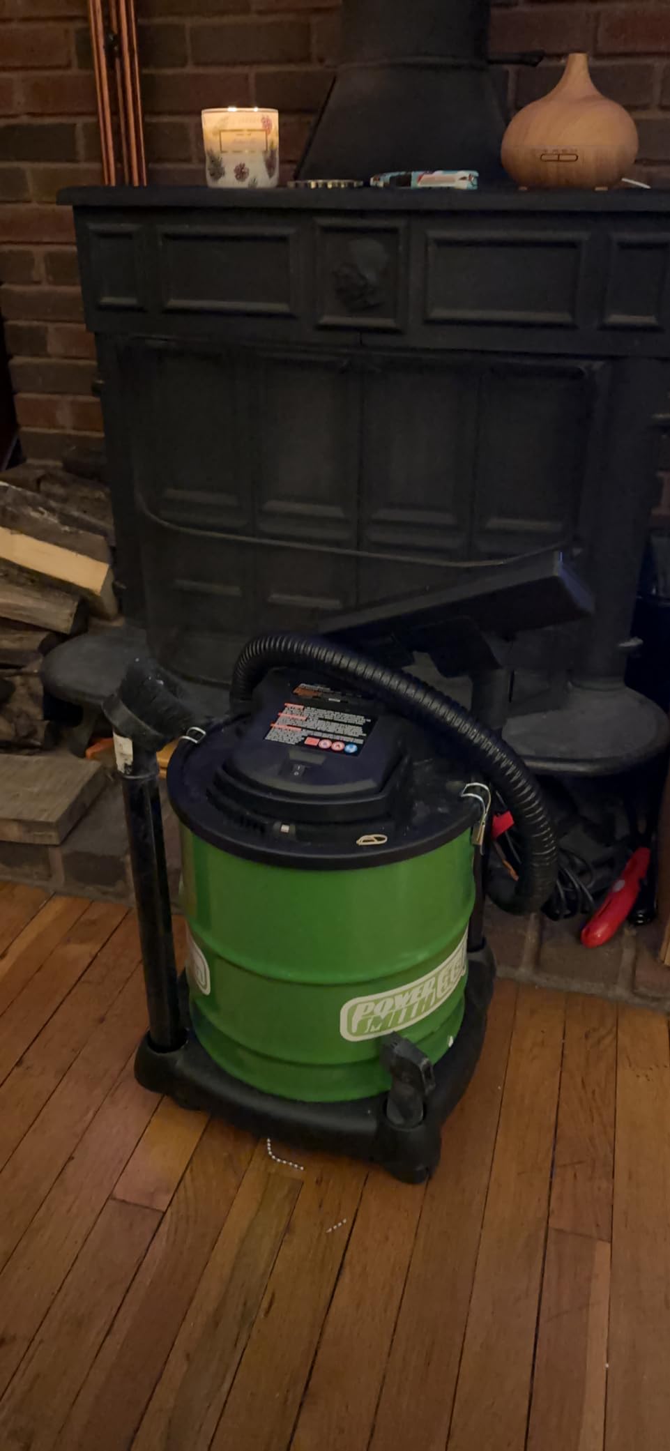 PowerSmith PAVC101 10 Amp Ash Vacuum, Green / Black customer photo 2
