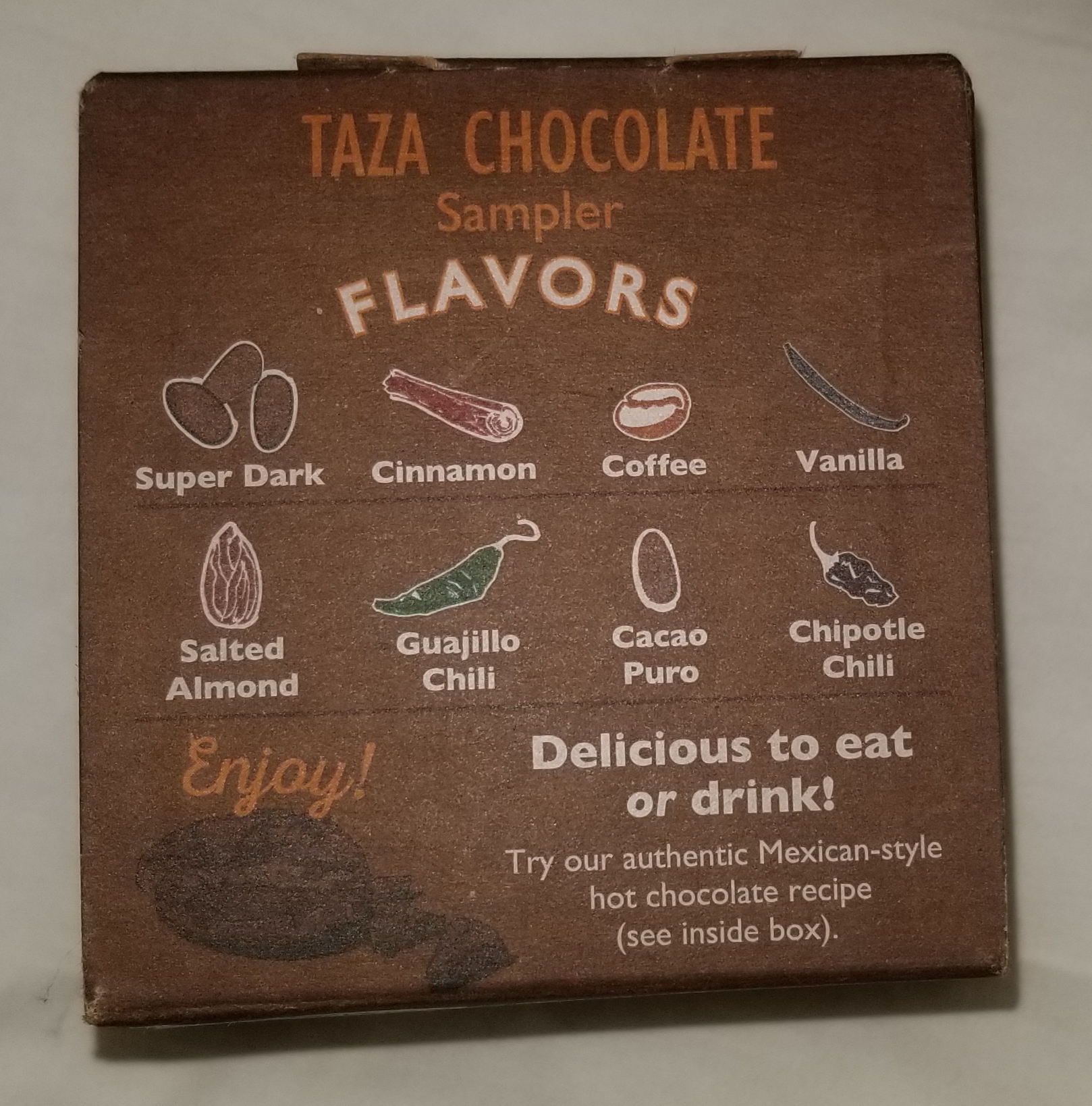 Taza Chocolate Organic Mexicano Disc Stone Ground, Variety Pack, 1.35 Ounce (8 Count), Vegan customer photo 2