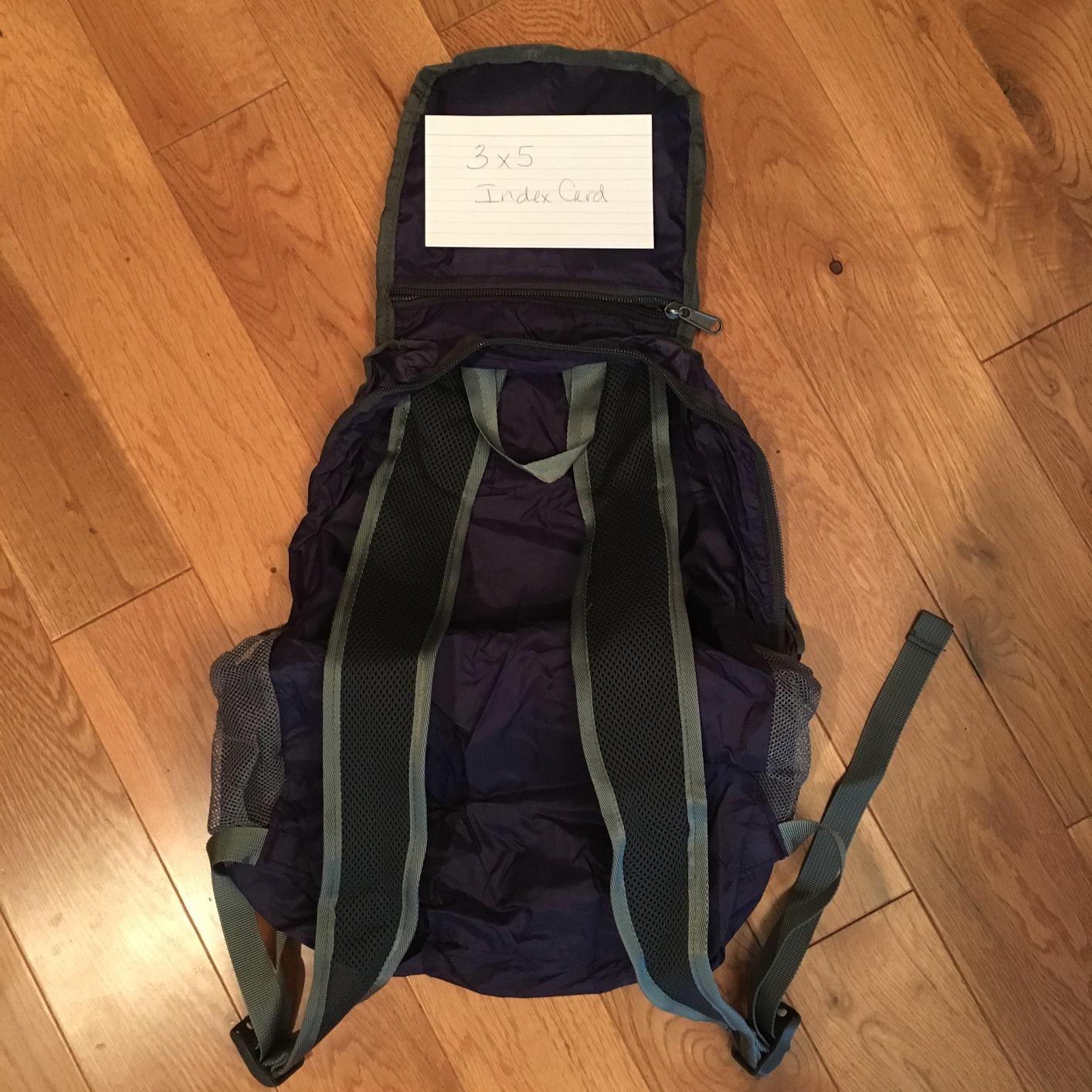 Outlander Packable Handy Lightweight Travel Hiking Backpack Daypack, Red customer photo 2