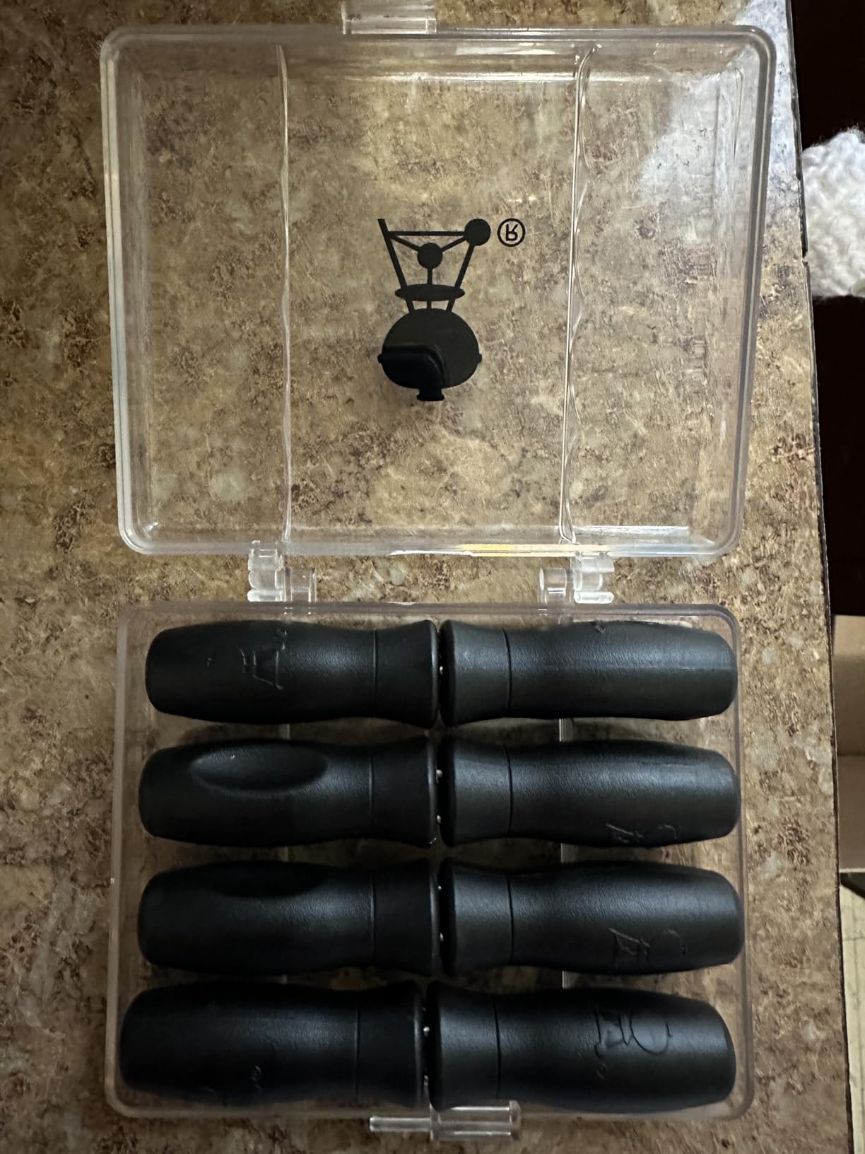 Weber Corn Pick Set, Black - 8 Stainless Steel Corn Picks with Comfortable Nylon Grips, Thumb Grooves & Storage Case customer photo 1