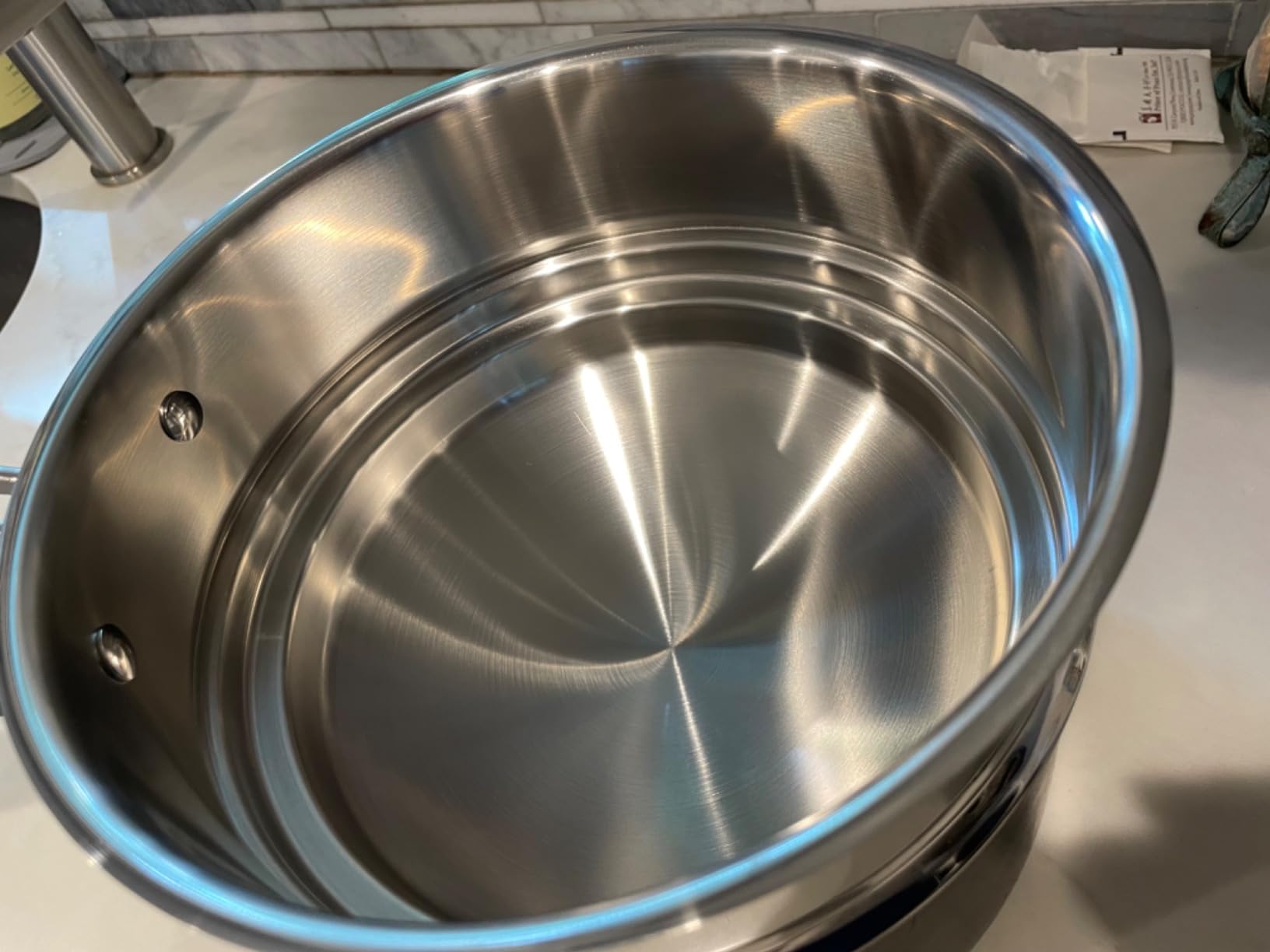 Cuisinart MCP111-20N MultiClad Pro Stainless Skillet, 20-cm, Universal Double Boiler w/Cover customer photo 1