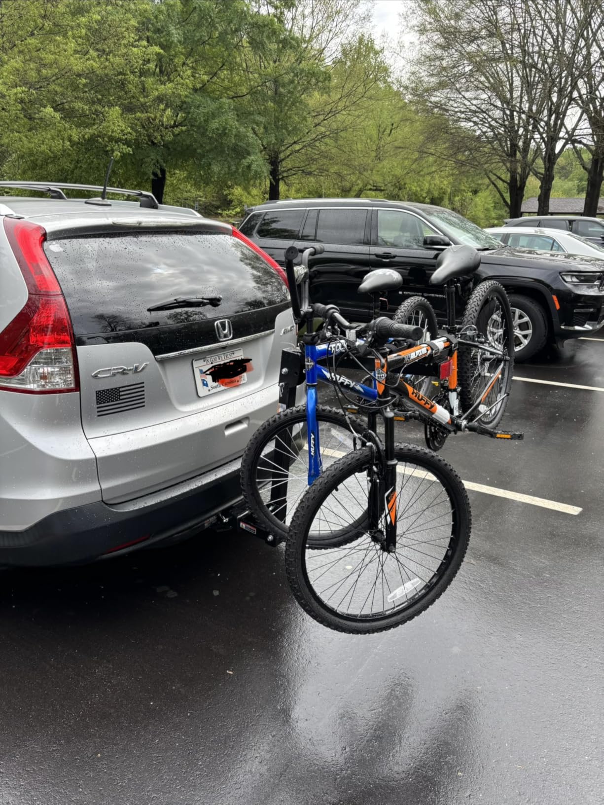 MaxxHaul Hitch Mount 4 Bike Rack 150 lb Capacity Heavy-Duty Swing Down Design (70210) customer photo 1