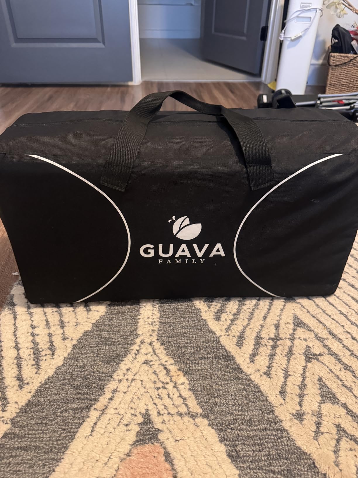 Guava Family Lotus Travel Crib Includes Lightweight Backpack Design | Certified Baby Safe Portable Crib | Folding Play Yard, Comfy Mattress for Babies, Toddlers | Compact Baby Travel Bed customer photo 1