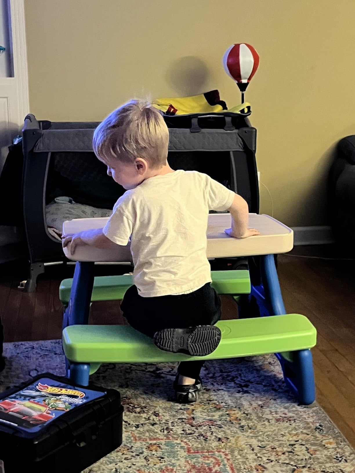 Little Tikes Easy Store Jr. Play Table (Amazon Exclusive), Ages 18 Months to 5 Years customer photo 1