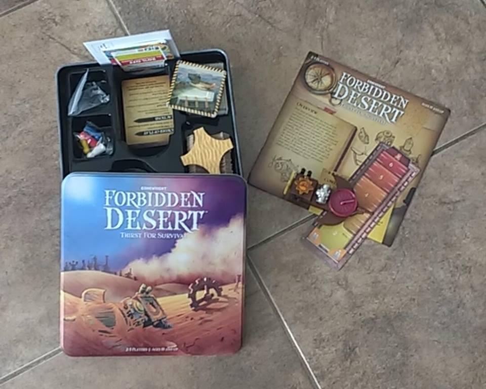 Gamewright - Forbidden Desert Cooperative Survival Adventure Board Game for 2-5 Players - Family Strategy for Ages 10+ customer photo 1