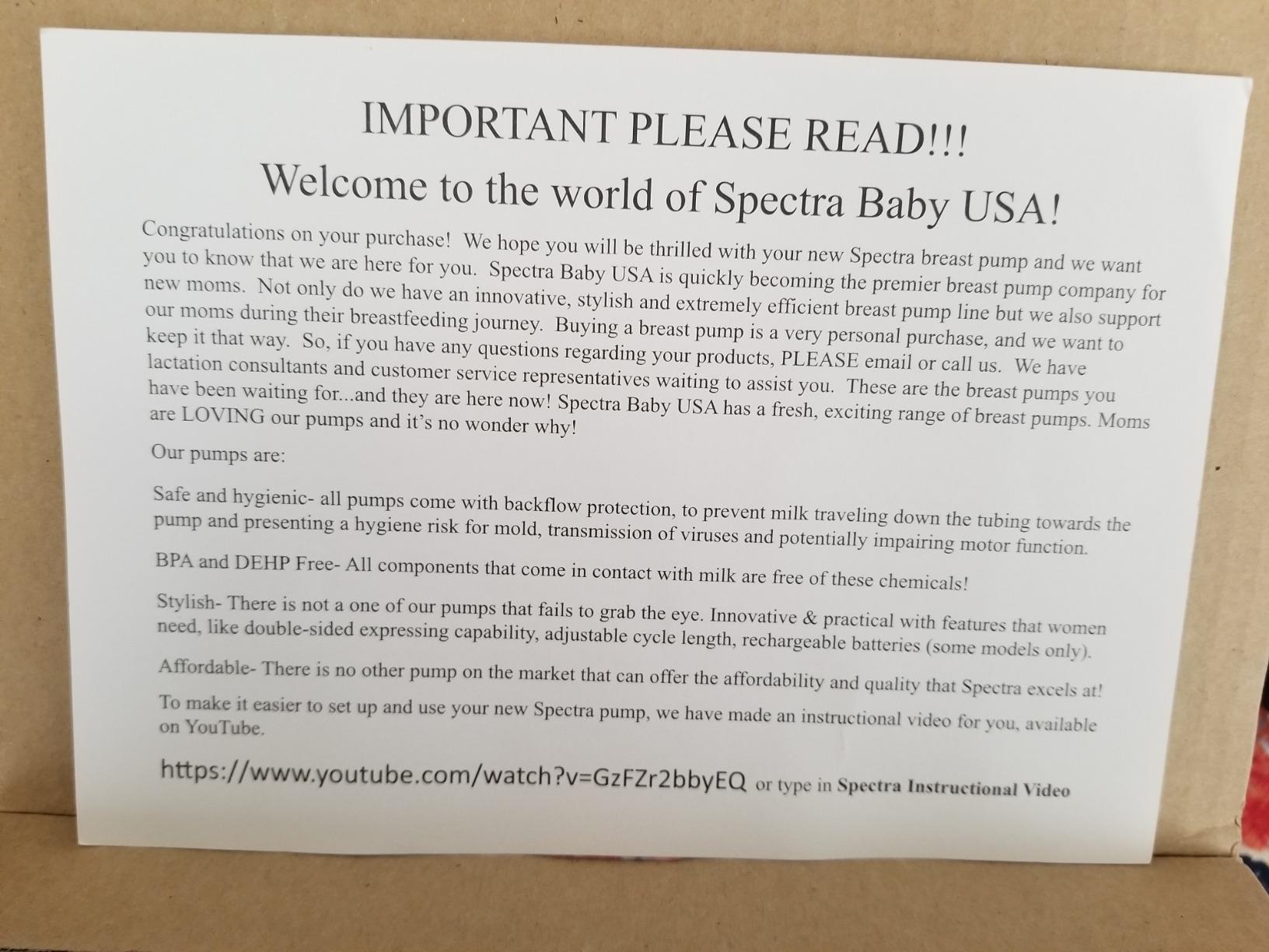 Spectra - S2 Plus Electric Breast Milk Pump for Baby Feeding - Convenient Breast Feeding Support customer photo 2
