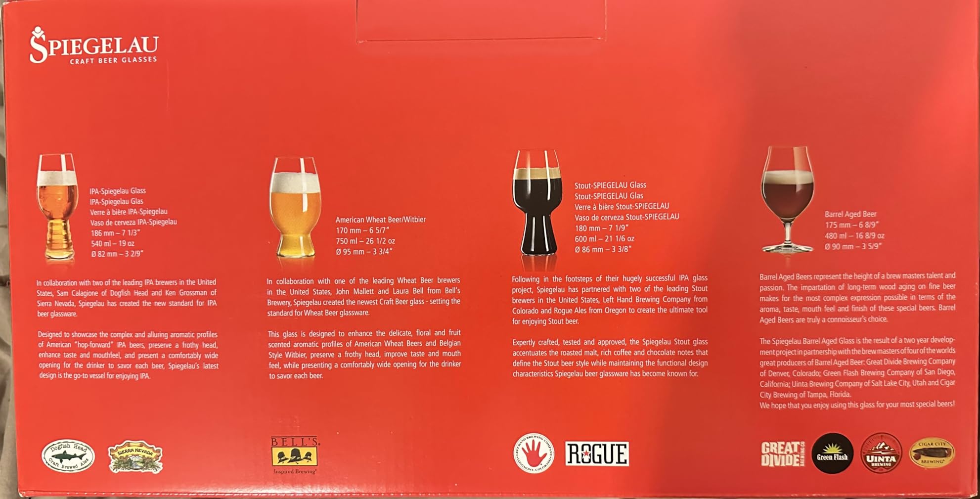 Spiegelau Craft Beer Tasting Kit Glasses, Set of 4, European-Made Lead-Free Crystal, Modern Beer Glasses, Dishwasher Safe, Professional Quality Tasting Glass Gift Set customer photo 1