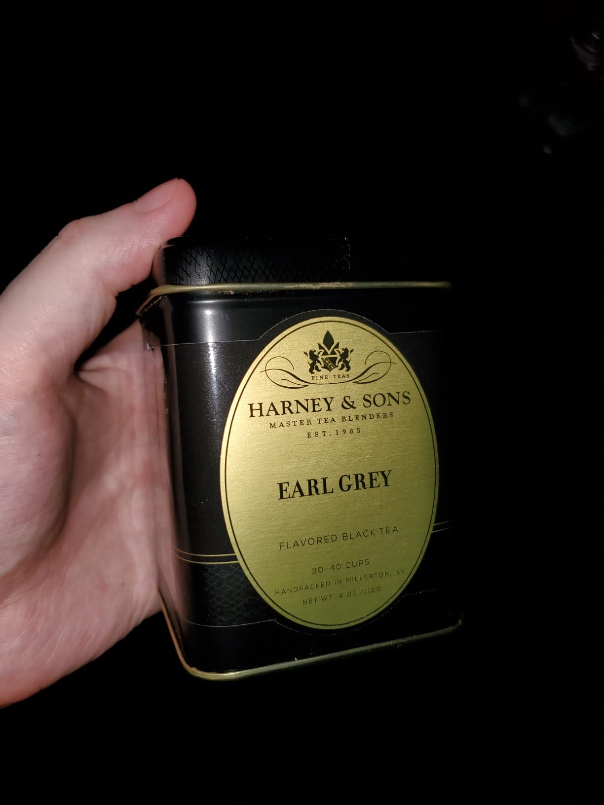 Harney & Sons Black Earl Grey Loose Leaf Tea, 4 Ounce customer photo 2