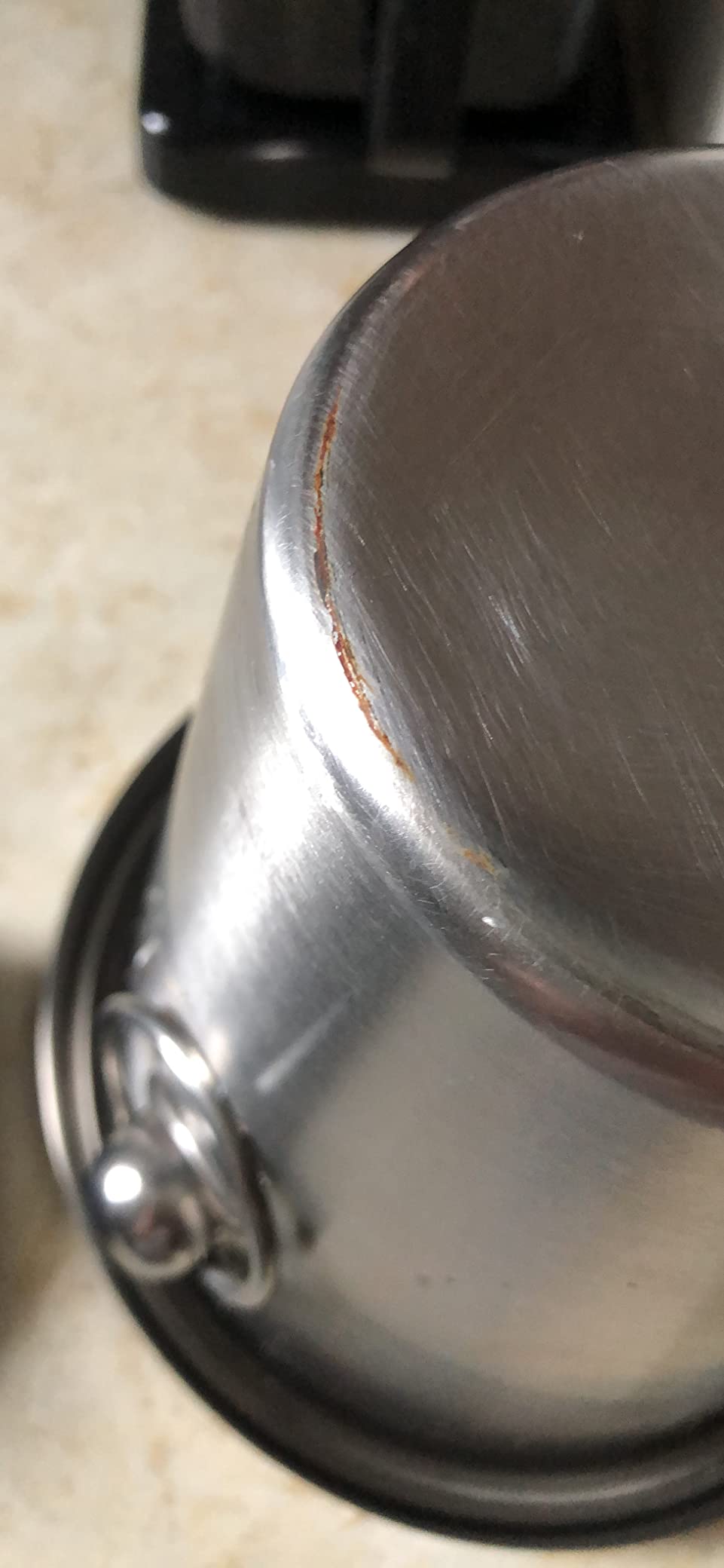 True Spittoon Wine Tasting Dump Bucket with Removable Lid, Made of Plastic Lighter than Stainless Steel for Cocktails Whiskey Tobacco, Holds 64 oz customer photo 2