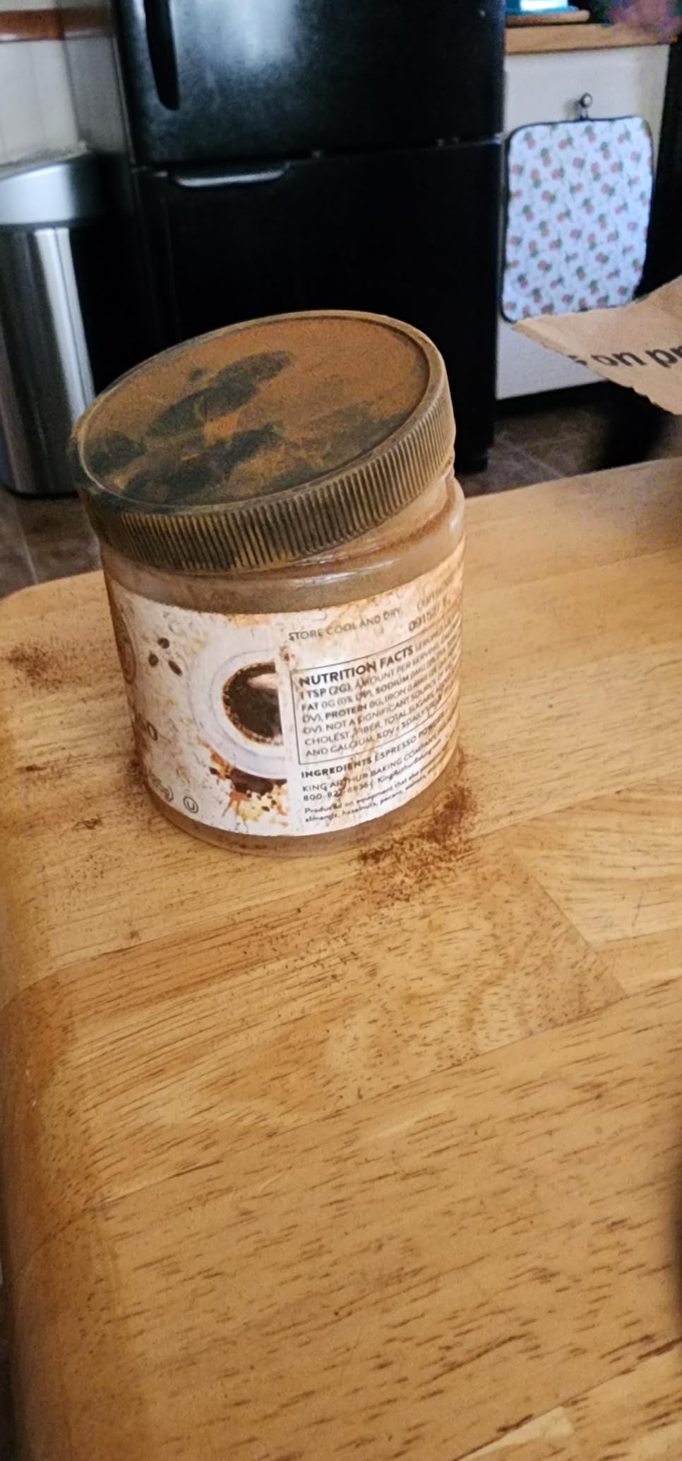 King Arthur Espresso Powder: Premium Baking Extract for Rich Chocolate Flavoring, 3 oz Reusable Jar, Kosher Certified customer photo 2