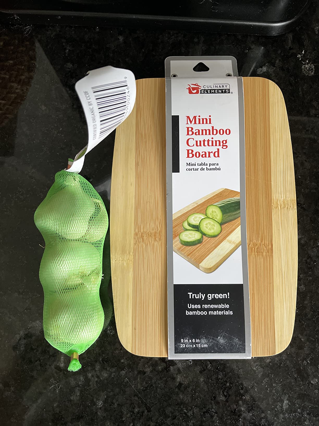 Mini Bamboo Cutting Board - 6 x 9 Inch Small Cutting Board for Easy Storage | Perfect Bar Prep Board for Garnishes, Snacks & Quick Kitchen Tasks | Compact, Durable, Sustainable Bamboo customer photo 2