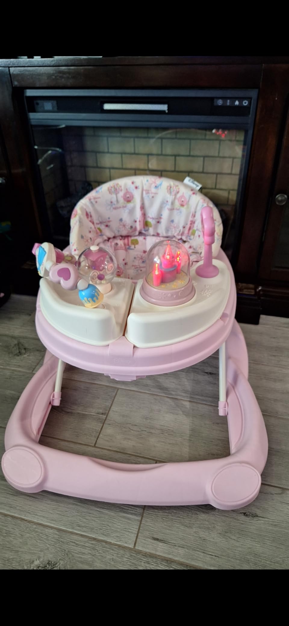Disney Baby Princess Walker with Wheels, Pink Baby Walkers and Activity Center for Infants customer photo 1