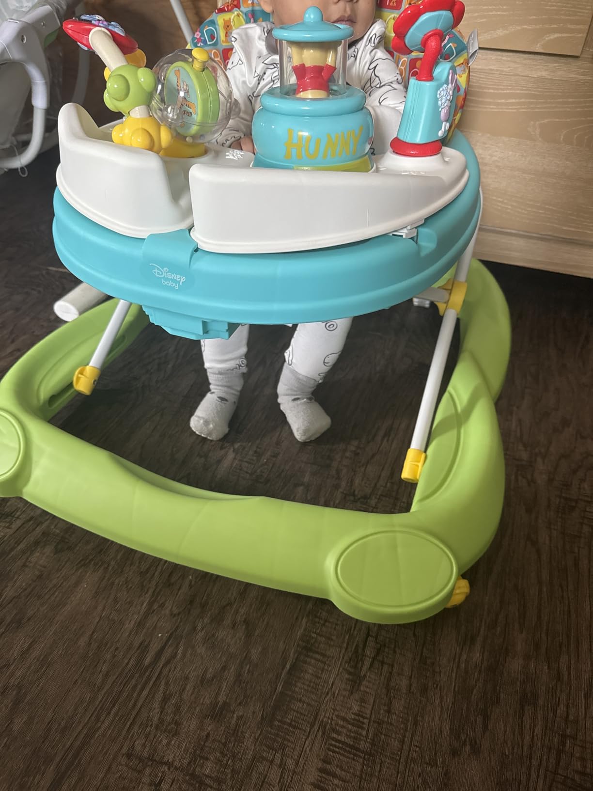Disney Baby Princess Walker with Wheels, Pink Baby Walkers and Activity Center for Infants customer photo 2