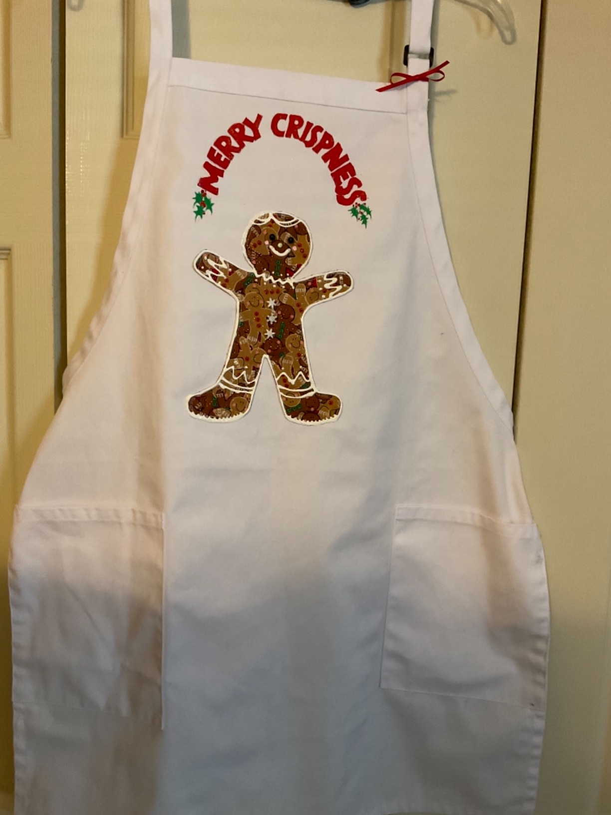 Uncommon Threads Bib Aprons with Pockets for Work + Restaurant Uniform customer photo 1