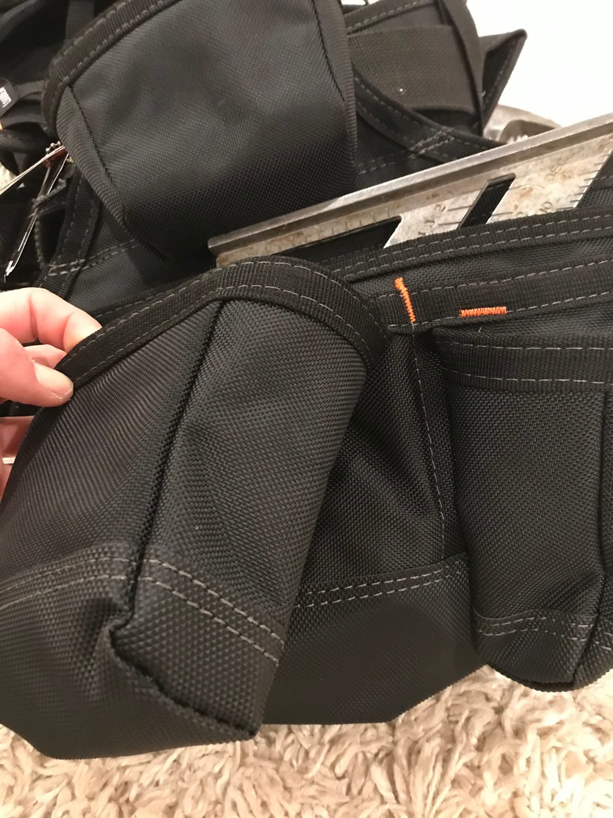 Dead On Tools - 1680 Denier Poly Carpenter's Tool Belt with Suspenders customer photo 1
