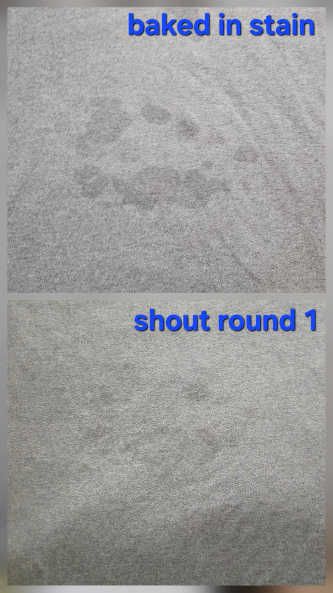 Shout Advanced Stain Remover Gel for Clothes Laundry, Ultra Concentrated Gel with Built-in Scrubber Brush for Deep Set-In stains, 8.7oz customer photo 1