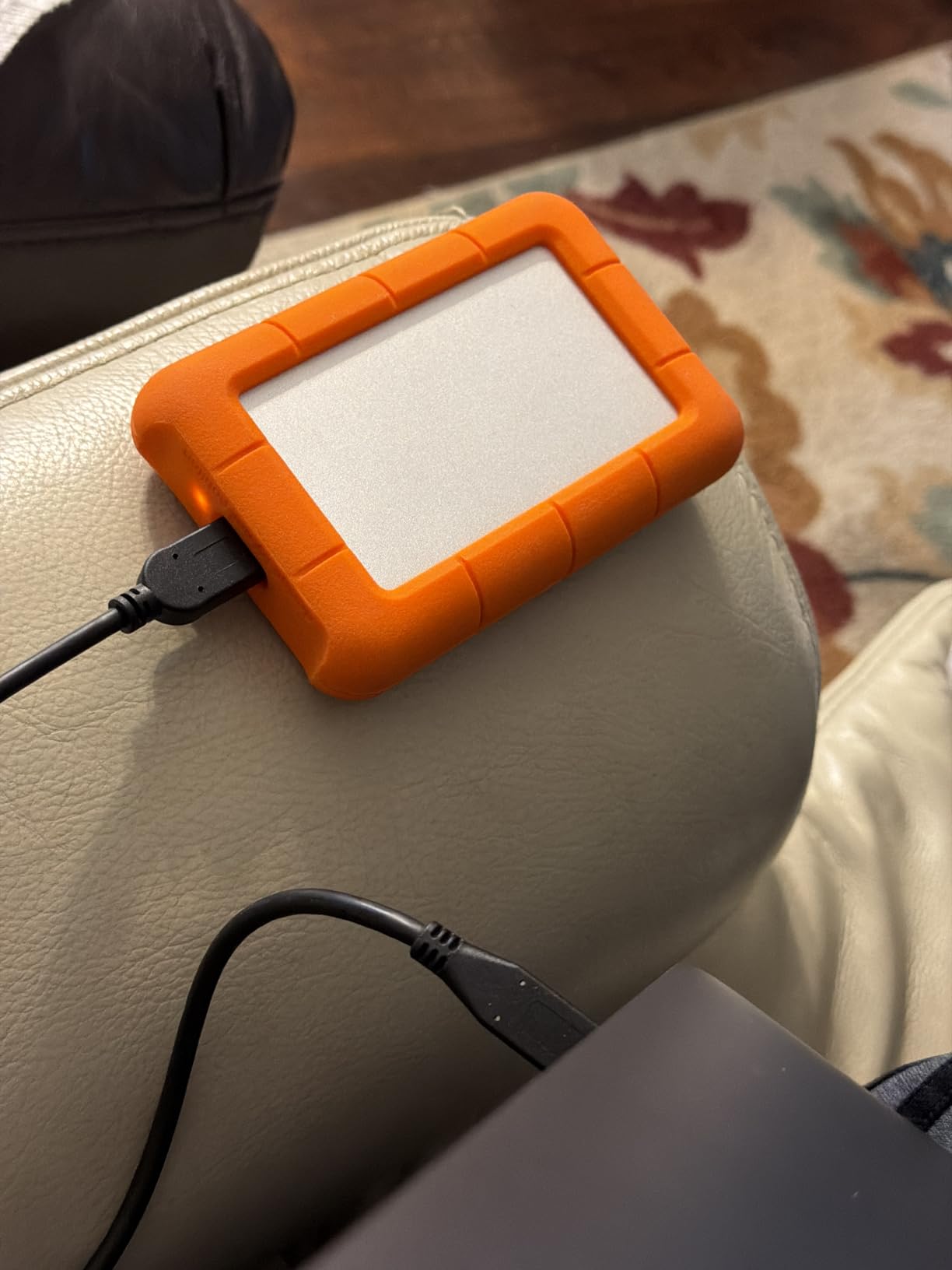 LaCie Rugged Mini 2TB Portable External Hard Drive, for PC Mac iPad and iPhone, Data Rescue Service customer photo 1