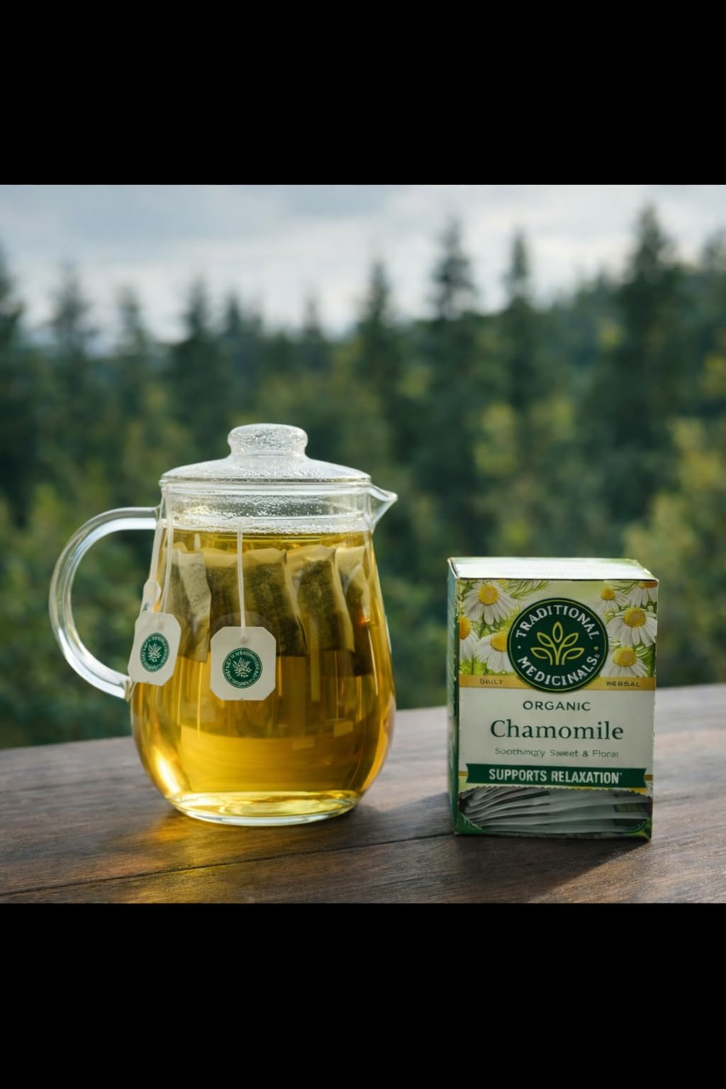 Traditional Medicinals Organic, Chamomile Tea - Supports Stress Relief and Relaxation - Kosher, Non-GMO, Caffeine-Free, Compostable - 16 Tea Bags customer photo 2