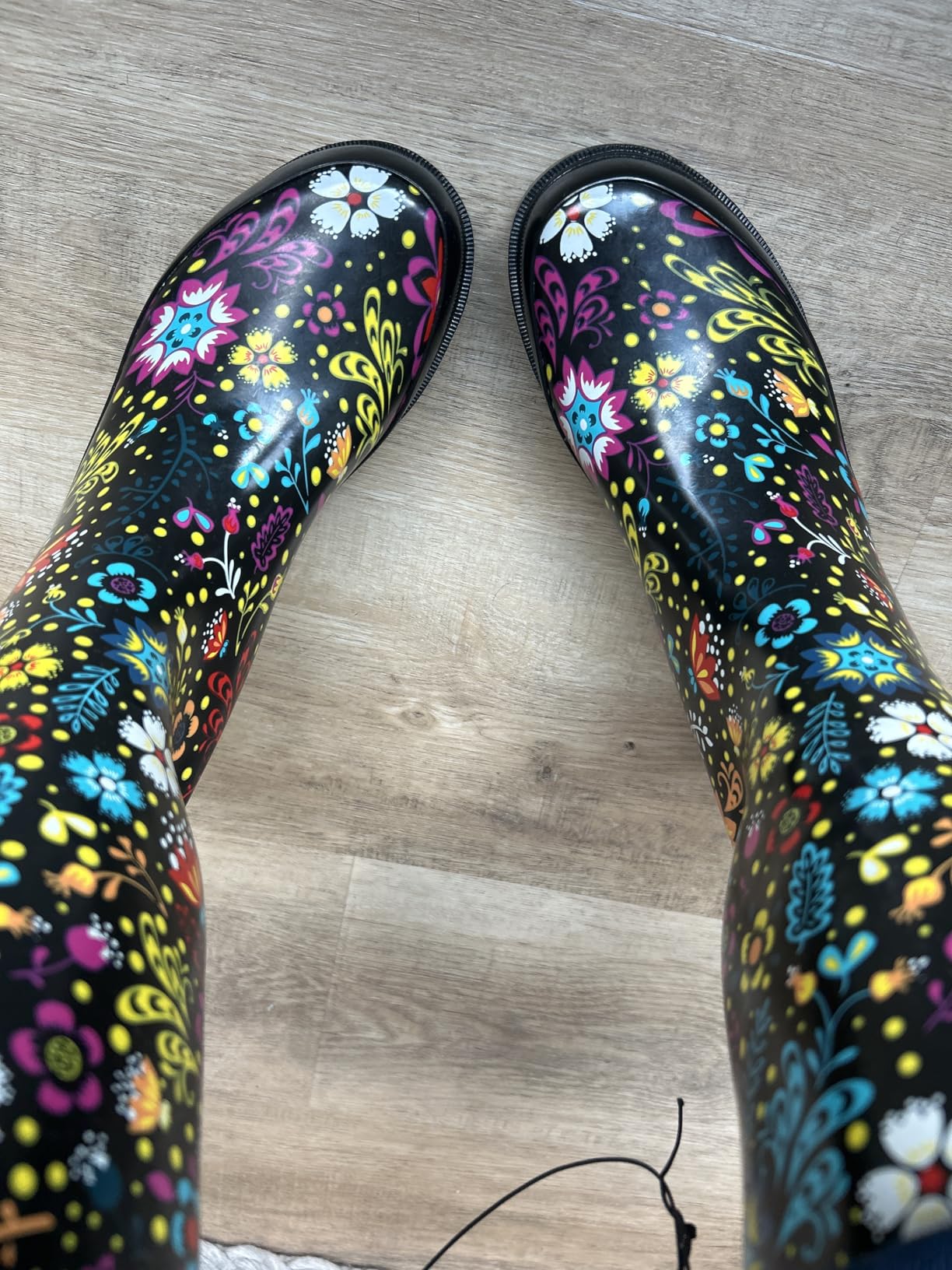 Western Chief Women's Tall Waterproof Rain Boot Outdoor Garden Shoes customer photo 2