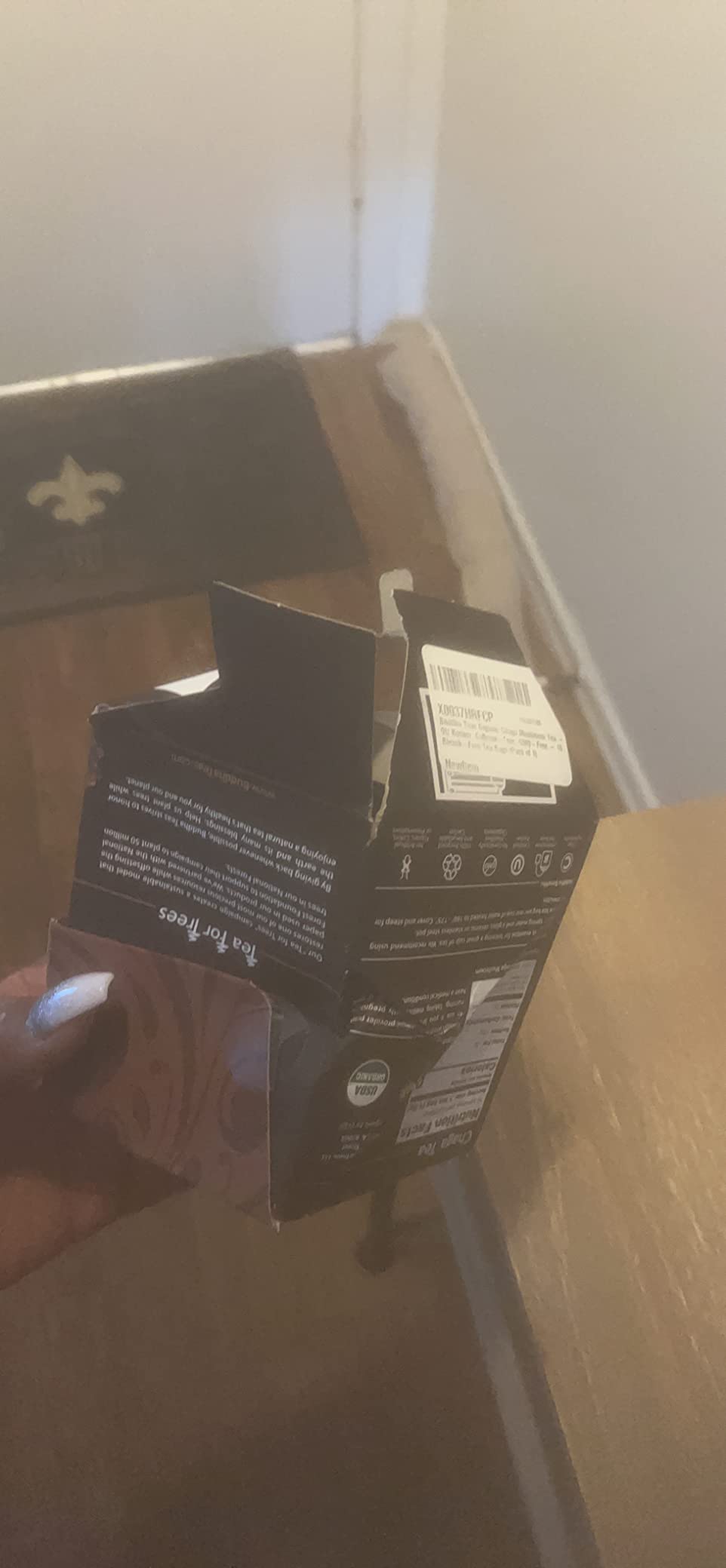 Buddha Teas - Chaga Tea - Organic Herbal Tea - For Cognitive Balance & Overall Health - With Chaga Mushroom, Antioxidants & B Vitamins - Caffeine Free - OU Kosher - 18 Tea Bags (Pack of 1) customer photo 2