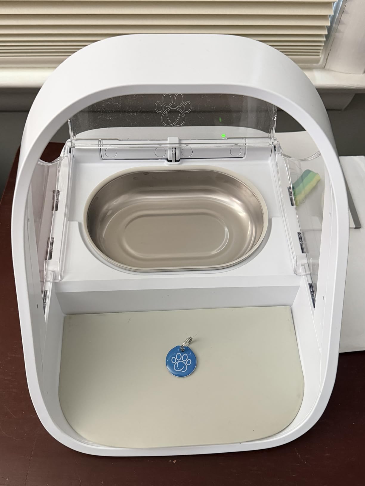 Sure Petcare -SureFlap - SureFeed - Microchip Pet Feeder - Selective-Automatic Pet Feeder Makes Meal Times Stress-Free, Suitable for Both Wet and Dry Food - MPF001 customer photo 1