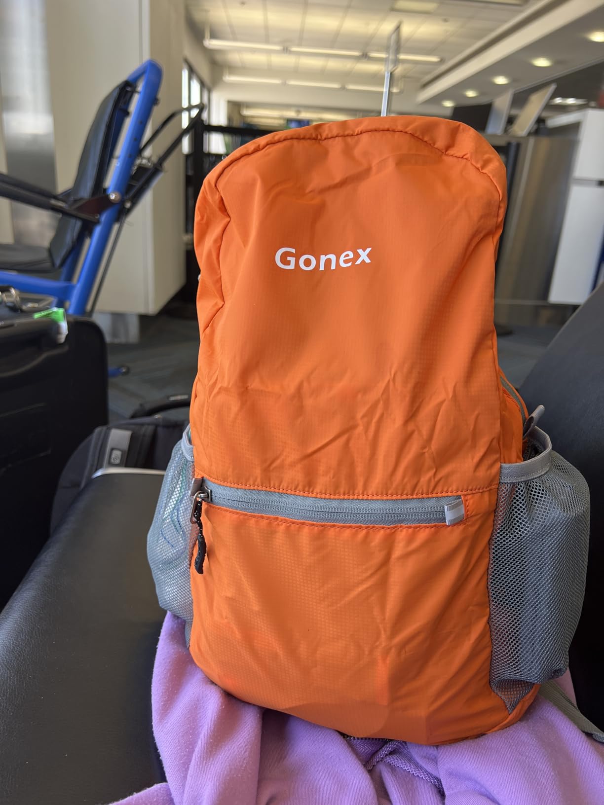 Gonex Ultra Lightweight Packable Backpack 20L Daypack Handy Foldable Camping Outdoor Travel Cycling Backpacking customer photo 1