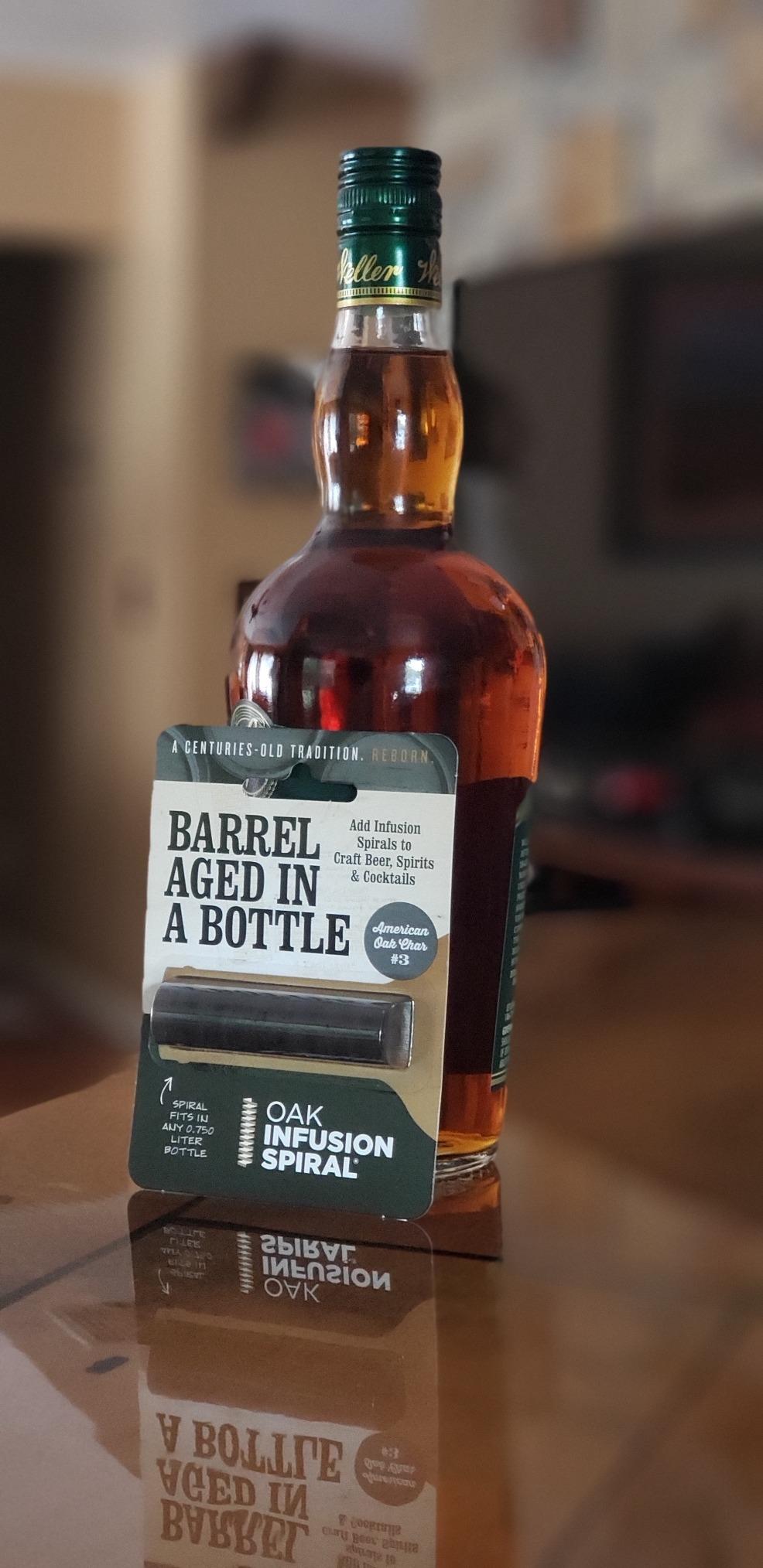 2 Pack - Barrel Aged in a Bottle Oak Infusion Spiral. Barrel Age Your Whiskey customer photo 1