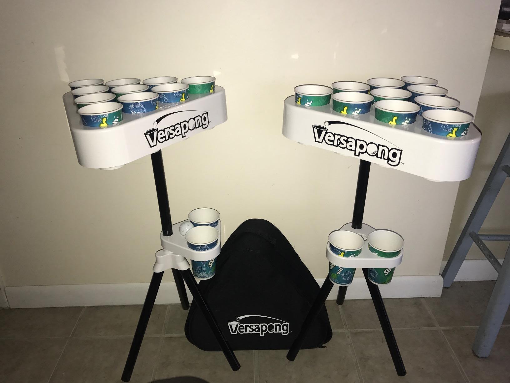 Versapong Portable Beer Pong Table/Tailgate Game with Backpack Carry Case and Balls customer photo 1