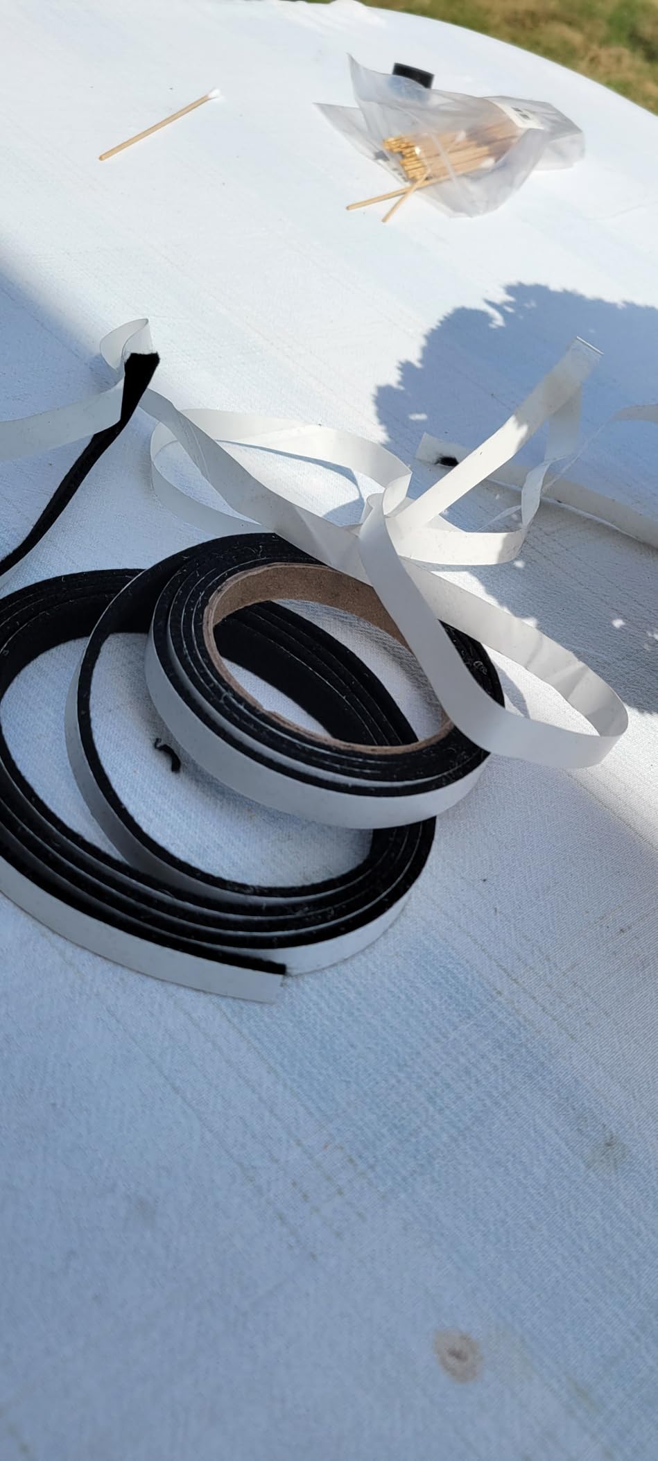 Fireblack Hi Temp BBQ Smoker Gasket Self Stick 15 ft High Heat 1/2 x 1/8 Black customer photo 1