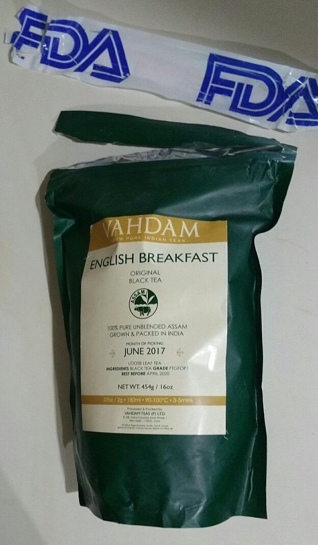 VAHDAM Original English Breakfast Tea (340g/12oz) 170+ Cups | Non GMO, Gluten Free | Strong & Aromatic Loose Leaf | Unblended Single Origin | Vacuum Sealed Pack customer photo 2
