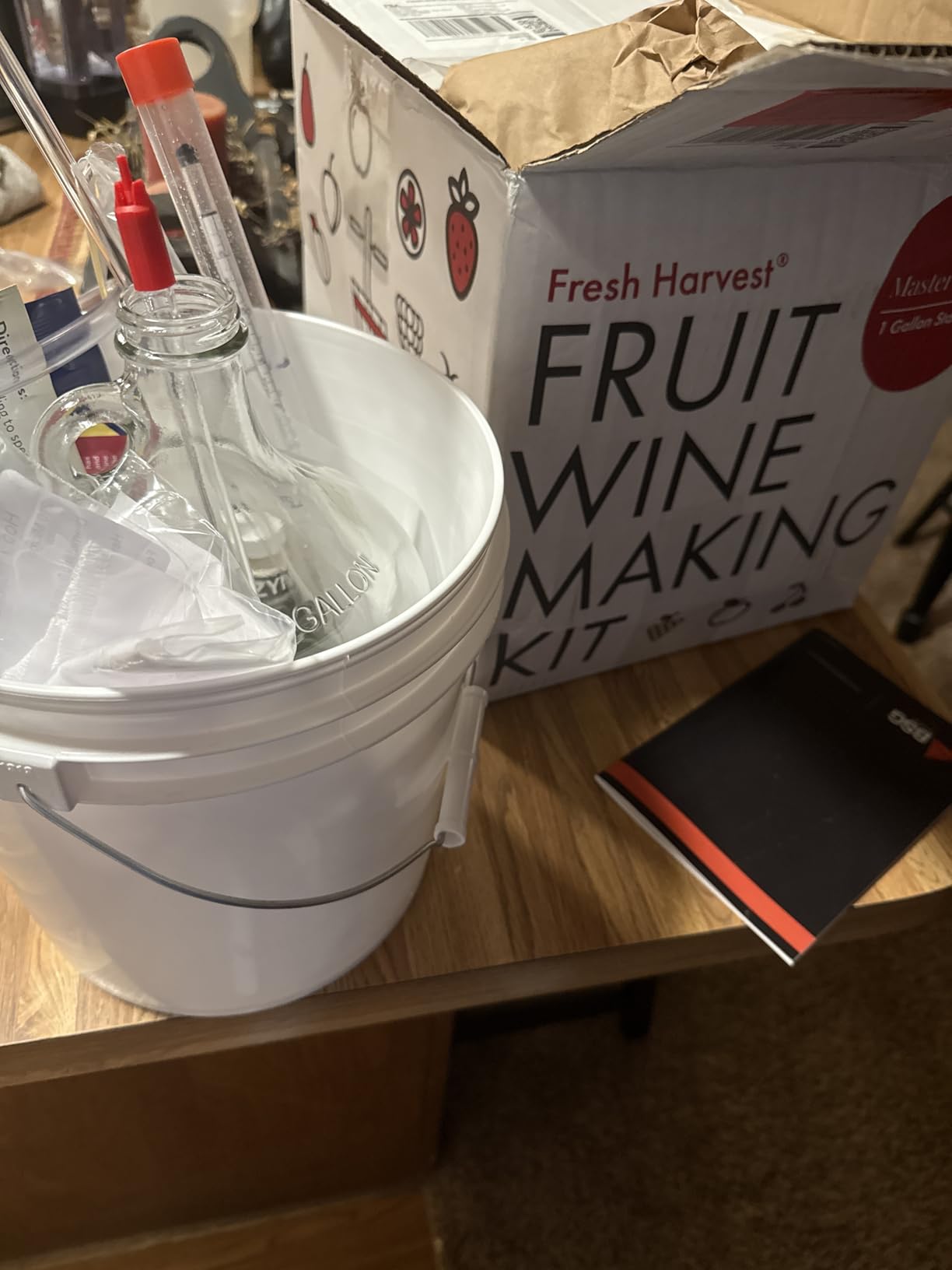 Master Vintner Fresh Harvest One Gallon Small Batch Fruit Wine Making Kit customer photo 1