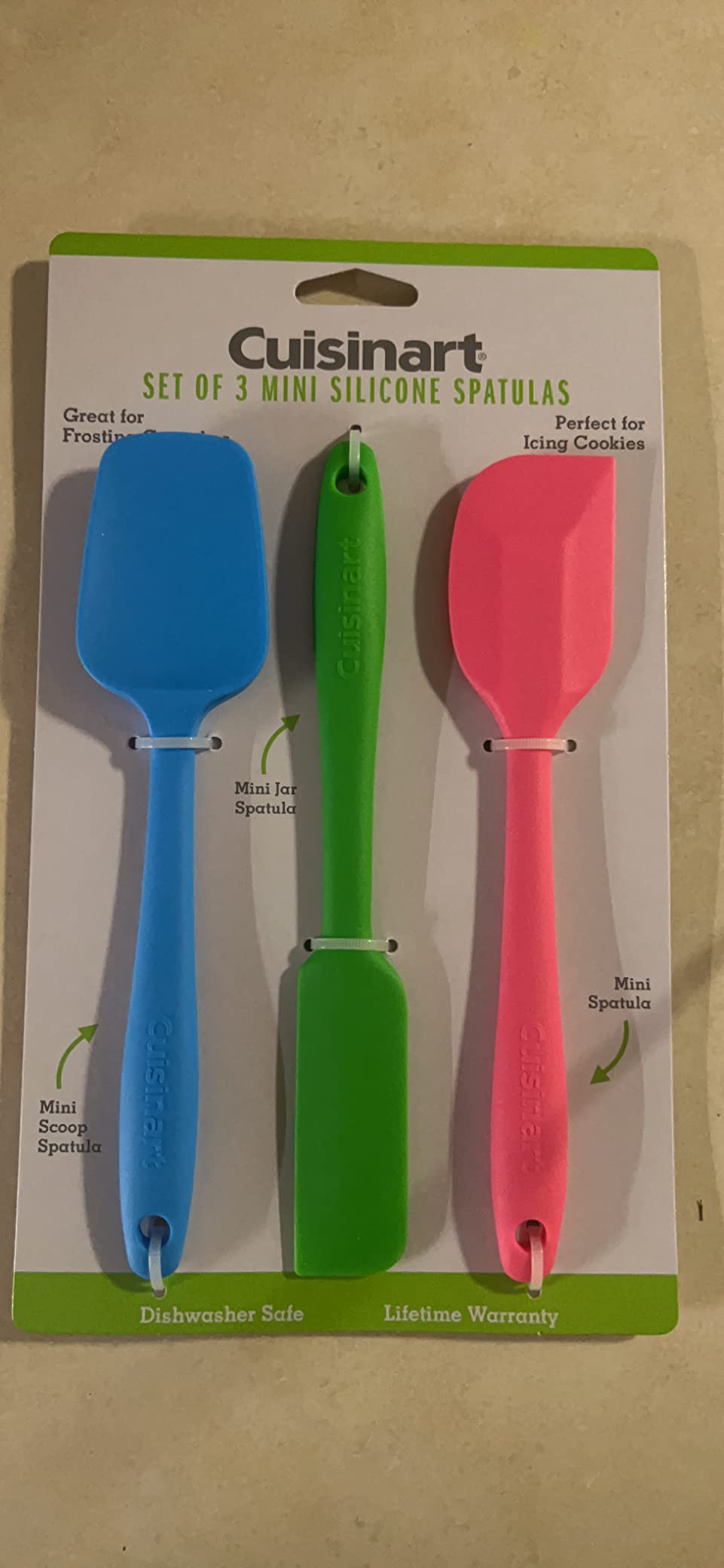 Cuisinart Mini Spatulas (Set Of 3), Multicolor customer photo 2