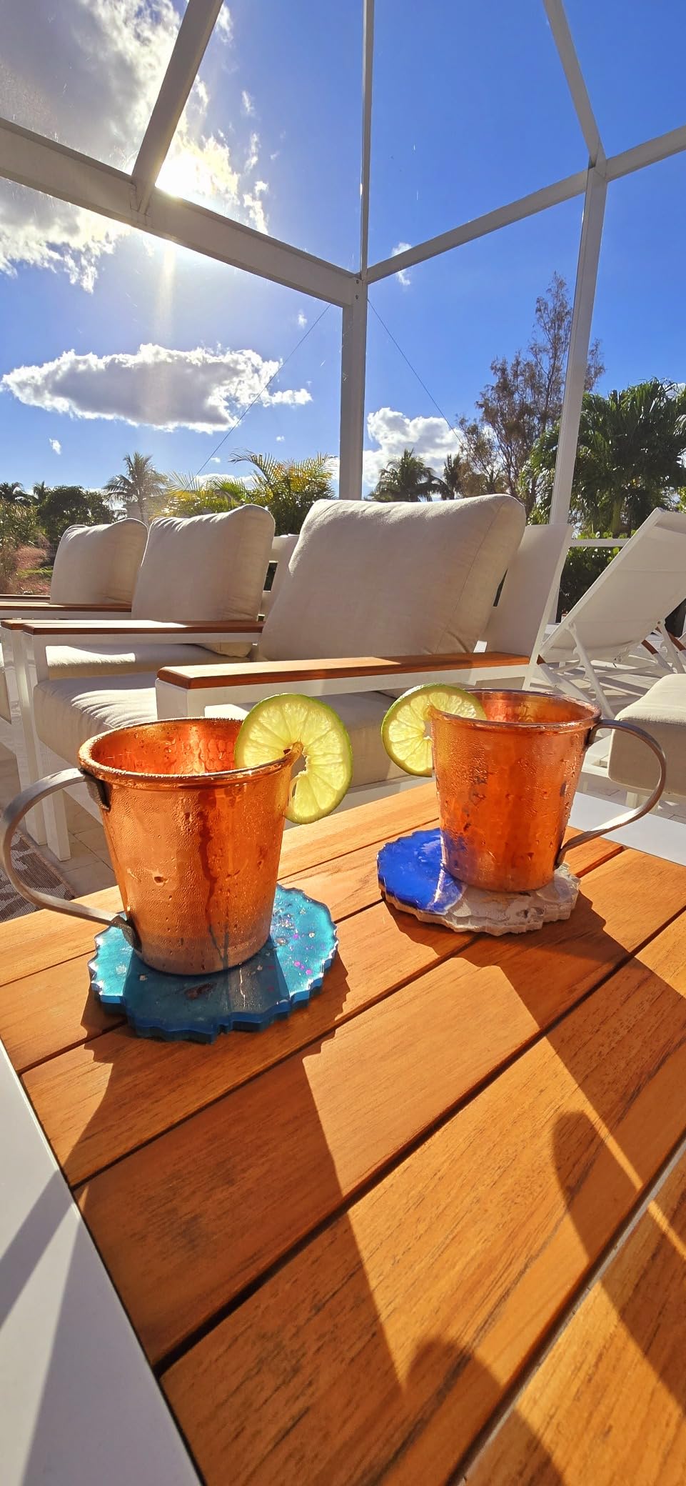Sertodo Copper Boston Shaker Set | 16oz and 25oz Cups | 100% Pure Copper, Heavy Gauge, Hand Crafted | Professional Mixologist's Choice Cocktail Shaker customer photo 2