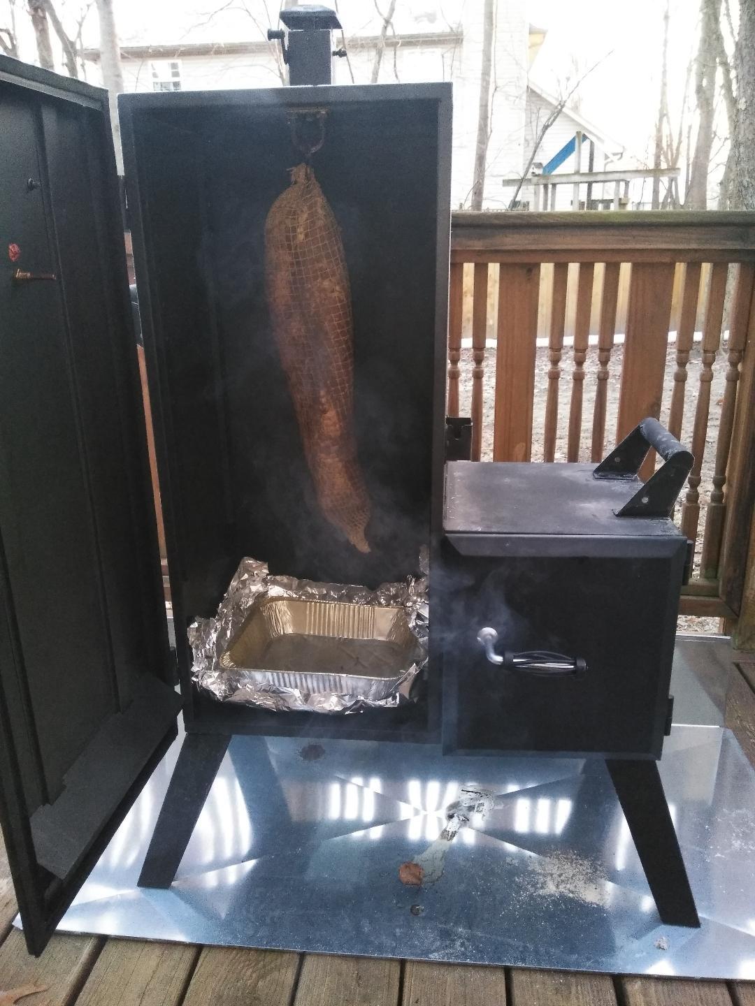 Dyna-Glo DGO1890BDC-D Wide Body Vertical Offset Charcoal Smoker,Black customer photo 2