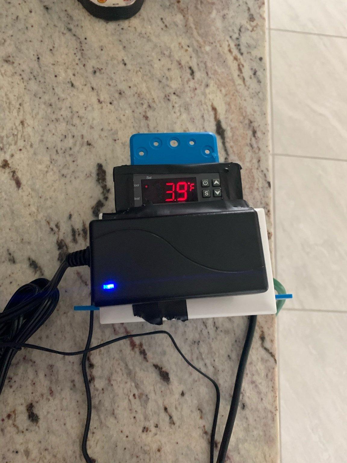Inkbird Temp Control Thermostat ITC1000 Dual Stage Digital Temperature Switch Controller ℃ ℉ Display Heating Cooling Relay NTC Sensor 3D Printer Freezer Fridge Hatching 110 Volt customer photo 1
