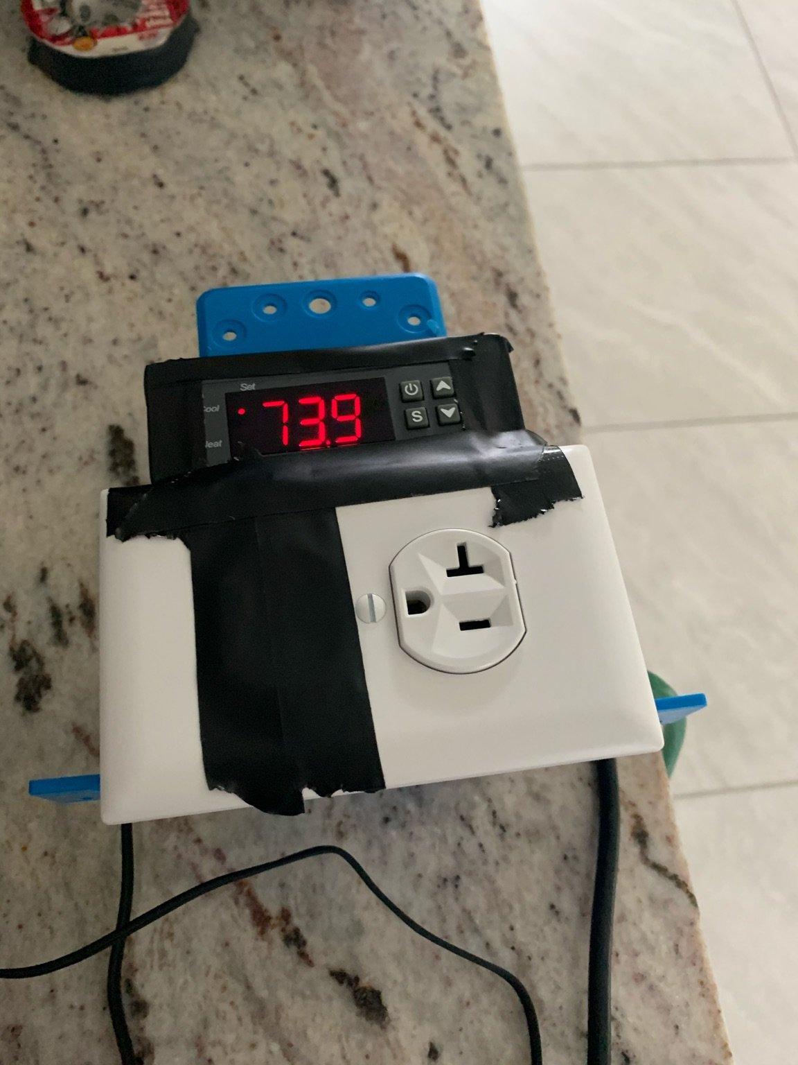 Inkbird Temp Control Thermostat ITC1000 Dual Stage Digital Temperature Switch Controller ℃ ℉ Display Heating Cooling Relay NTC Sensor 3D Printer Freezer Fridge Hatching 110 Volt customer photo 2