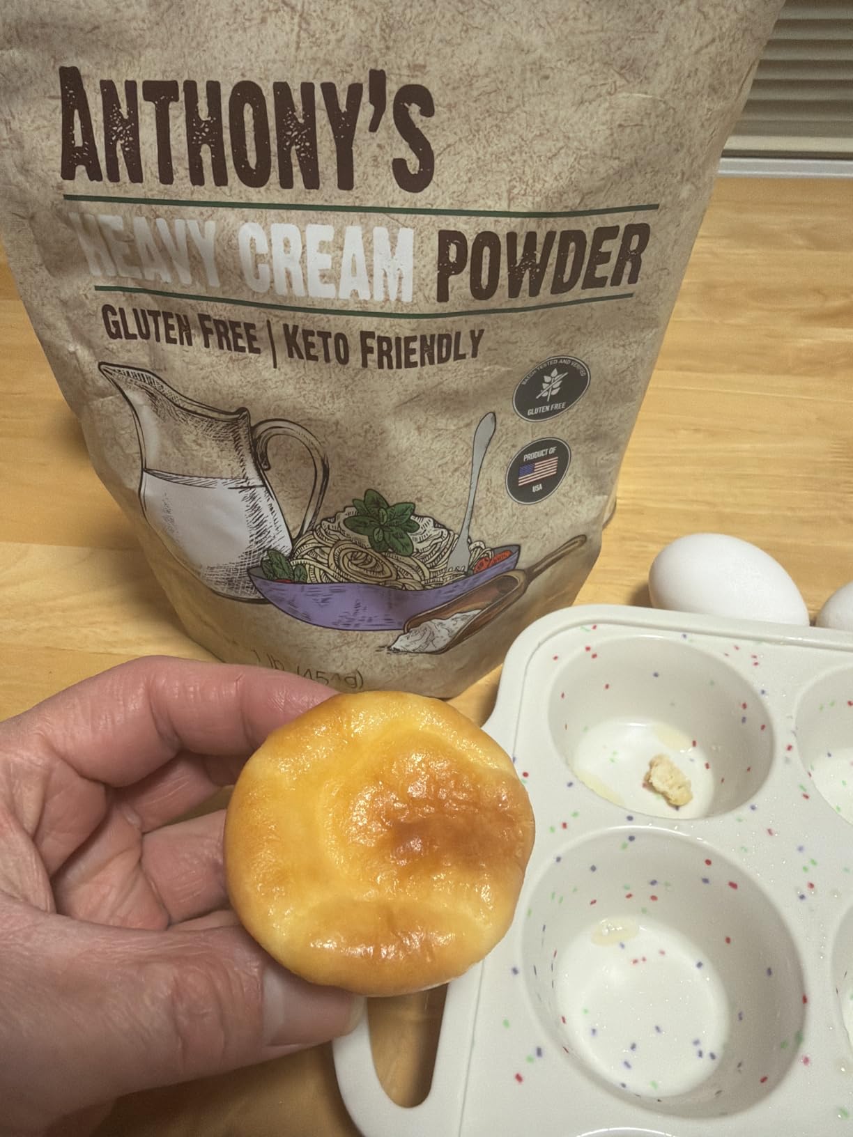 Anthony's Heavy Cream Powder, 1 lb, Gluten Free, Non-GMO, Keto Friendly, Product of USA customer photo 1