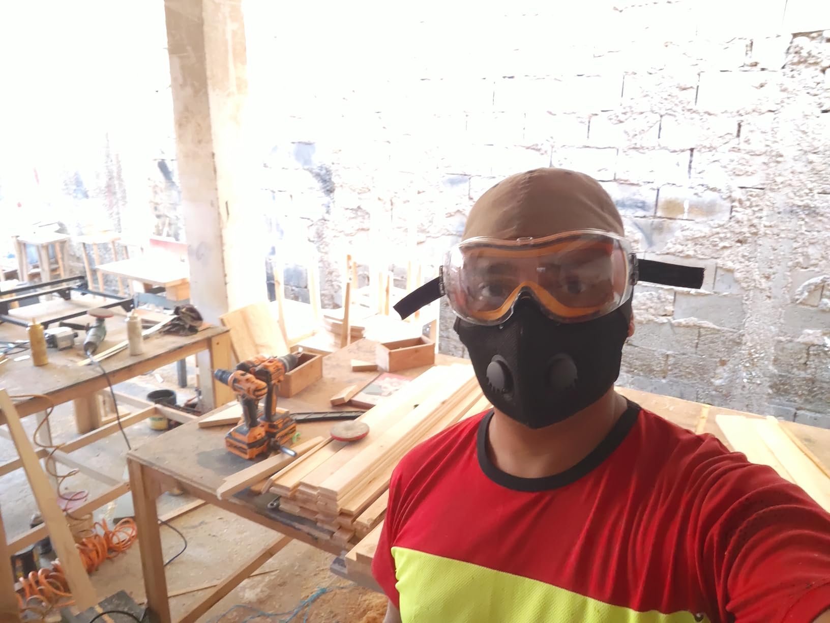 Dewalt DPG82 Concealer Anti-Fog Dual Mold Safety Goggle - 1 Pair customer photo 2