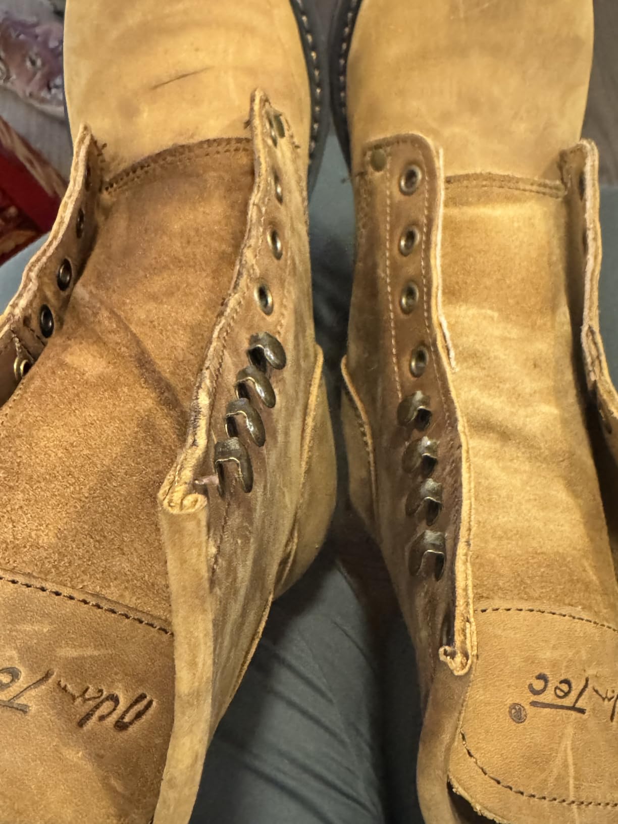 Otter Wax Boot Wax | 2 Oz | All-Natural Leather Waterproofing Wax | Heavy Duty Water Repellent, Conditioner, & Sealant for Work Boots, Hiking Boots & Outdoor Leather | Made in Portland USA customer photo 2