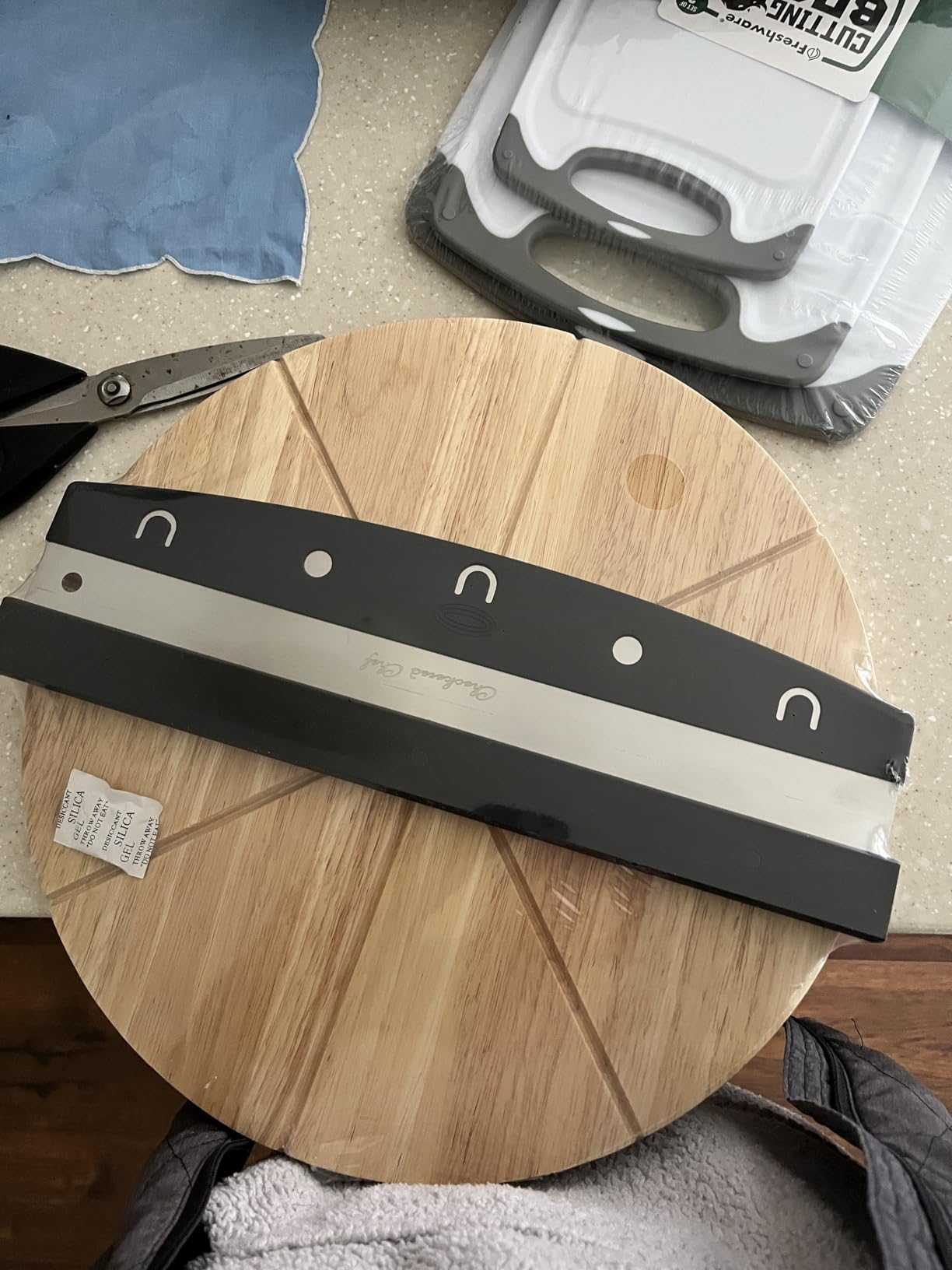 Checkered Chef Pizza Cutter Rocker Blade 14