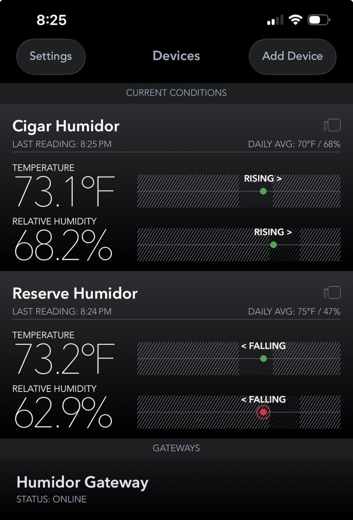 SensorPush HT1 Smart Temperature Sensor & Humidity Sensor - Thermometer & Hygrometer w/App Monitoring - Indoor/Outdoor Temperature and Humidity Monitor w/Heat Index for RV, Fridge & More customer photo 2
