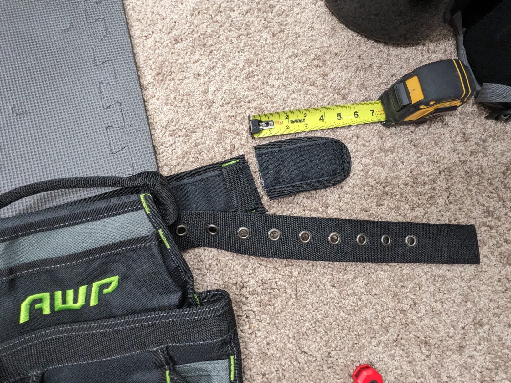 AWP Tool Belt Tool Rig, Durable Premium Utility Belt Organizer for Men & Women, Utility Work, Electrician, Mechanic customer photo 2