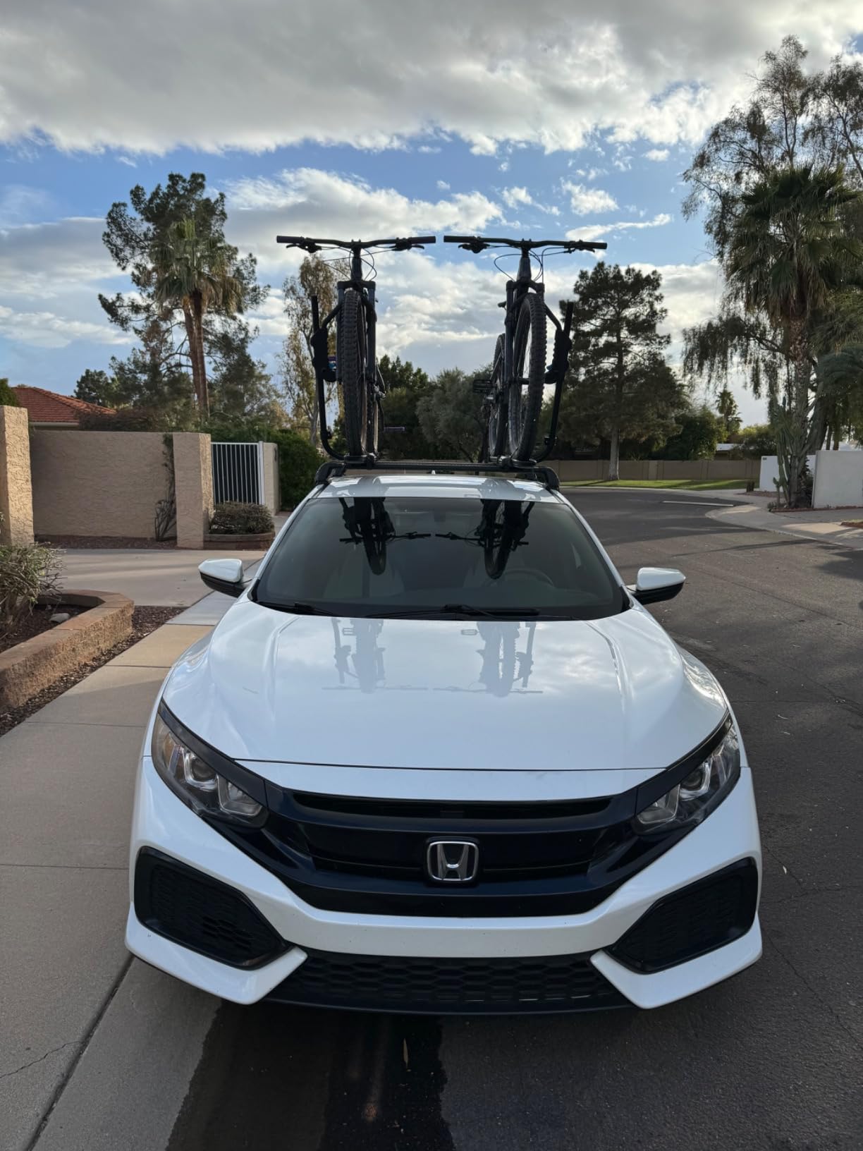 Rhino Rack Bike Roof Rack for Most Bikes, Secure Ratcheting Arm, Three Locking Systems, Ergonomic Handle, Universal Mounting (RBC050) customer photo 1