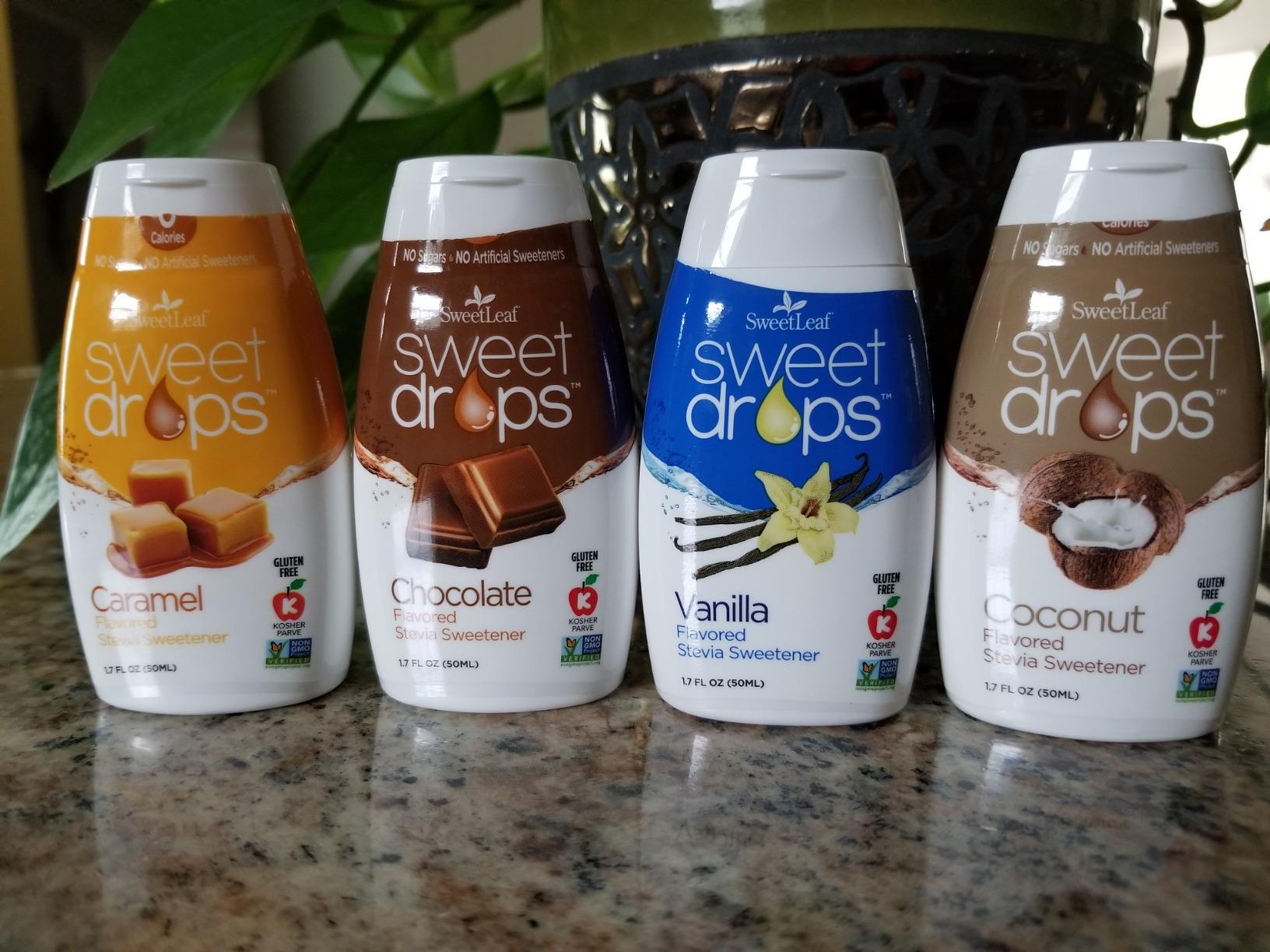 SweetLeaf Sweet Drops Variety Pack - Flavored Stevia Liquid Sweetener, 4 Pack (1.7 Fl Oz Each) customer photo 2