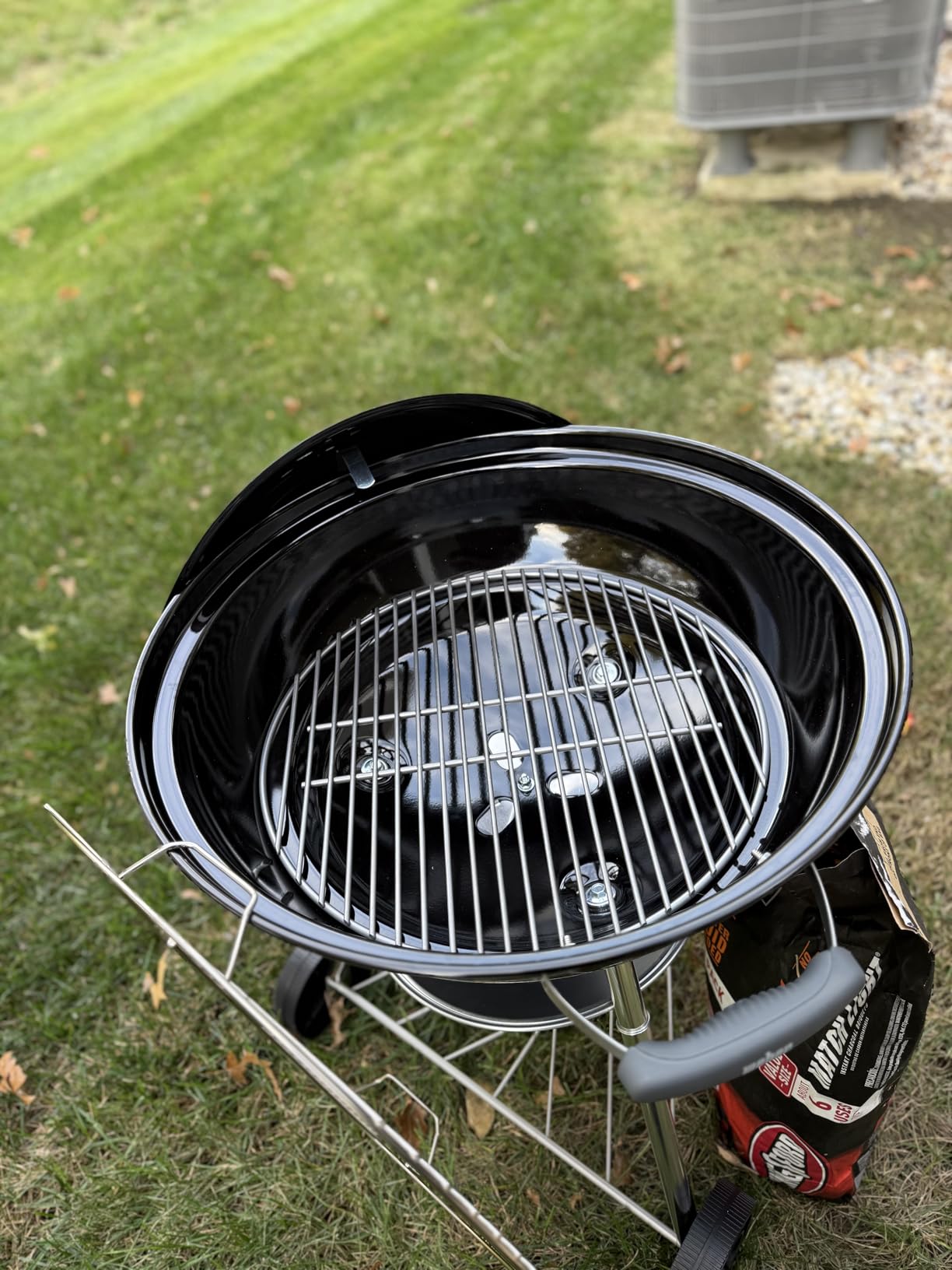 Weber Jumbo Joe Premium Charcoal Grill, 22-Inch, Black - Portable Outdoor BBQ Grill with Durable Plated Steel Grates, Porcelain-Enameled Bowl & Precision Airflow Control customer photo 1