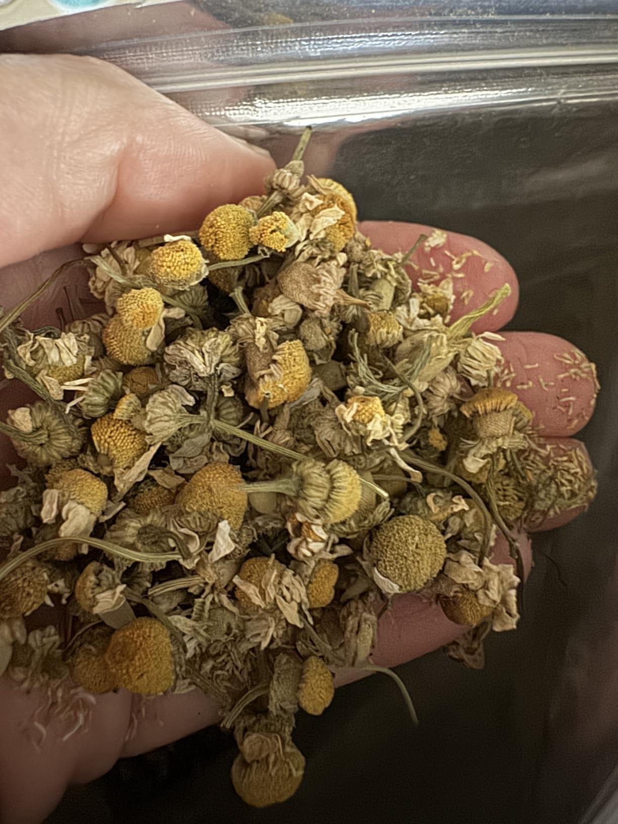Chamomile Tea 1LB (16Oz) 100% CERTIFIED Organic (USDA seal) Chamomile Flowers Herbal Tea (Matricaria Chamomilla) in 1 lb Bulk BPA-free Resealable Bags from U.S. Wellness customer photo 2