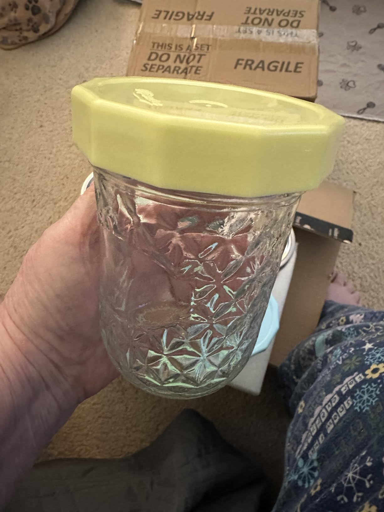 Masontops Tough Tops - Ball Wide Mouth Mason Jar Lids Plastic Leakproof - BPA-Free White Plastic Mason Jar Lids - Reusable Dry Canning Lids customer photo 2