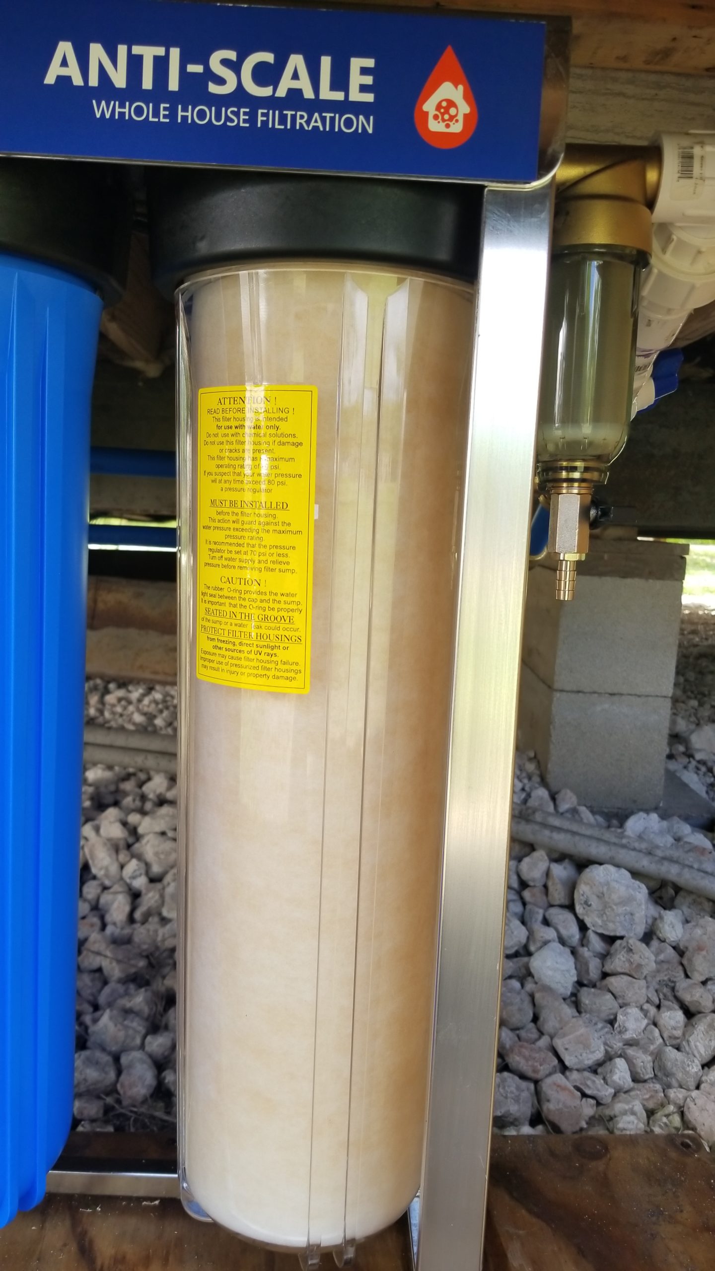 Express Water Whole House Water Filter System, 3 Stage Home Purifier System, Top Tier Filtration Specially Designed to Prevent Scale Build-Up, Protects Pipes and Appliances customer photo 1