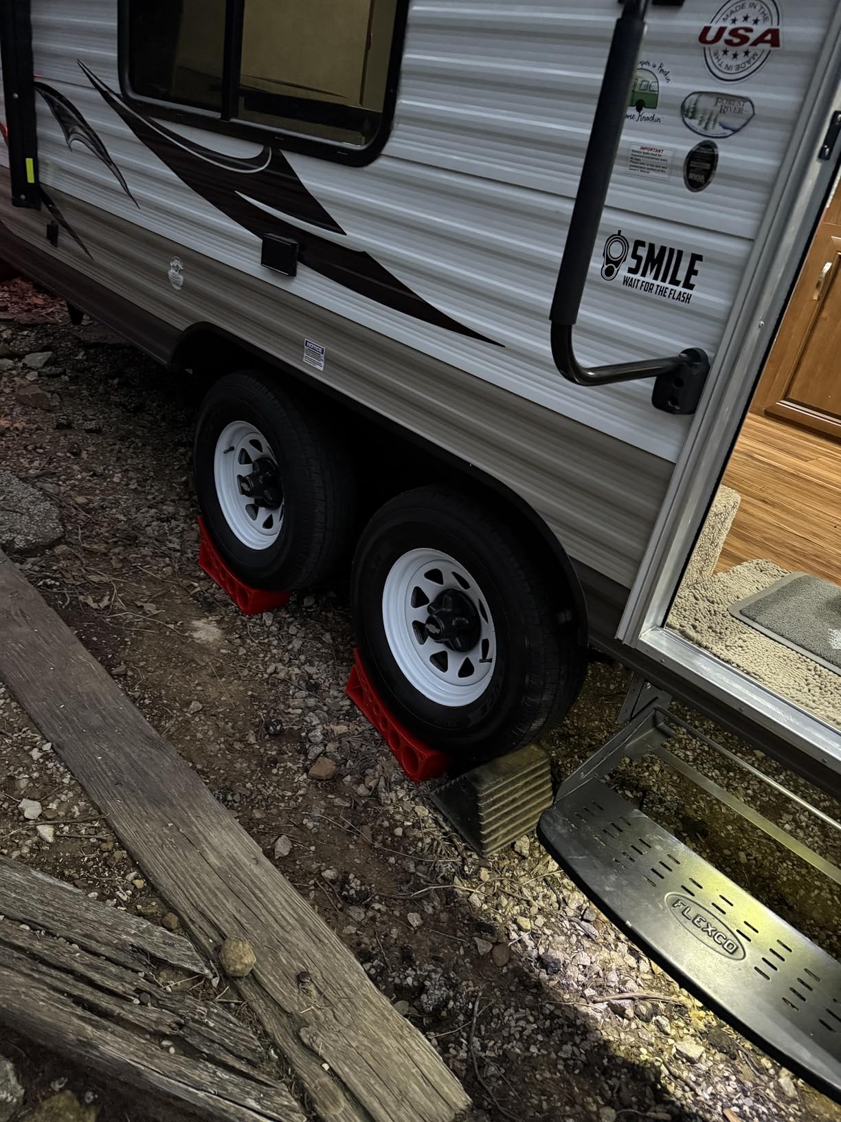 ANDERSEN HITCHES | 3604-2 2-Pack Camper Leveler System Must Have RV | Camping Travel Easy Storage Jack Stabilizer Block | Levelers Blocks for Campers and Fifth Wheels customer photo 1
