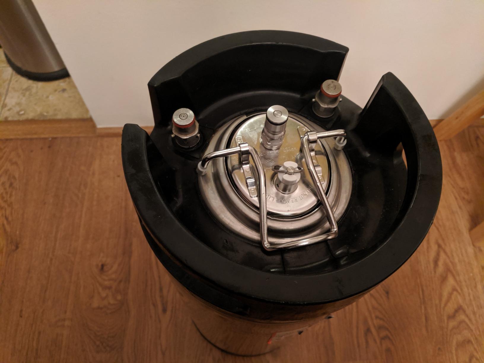 FERRODAY Carbonation Keg Lid for Corny Keg Lid Carbonation Stone Beer Force Carbonation Keg Lid Diffusion Stone Carbonating Keg Lid Carbonator Stainless Steel 304 Keg Lid for Cornelius Keg - 20